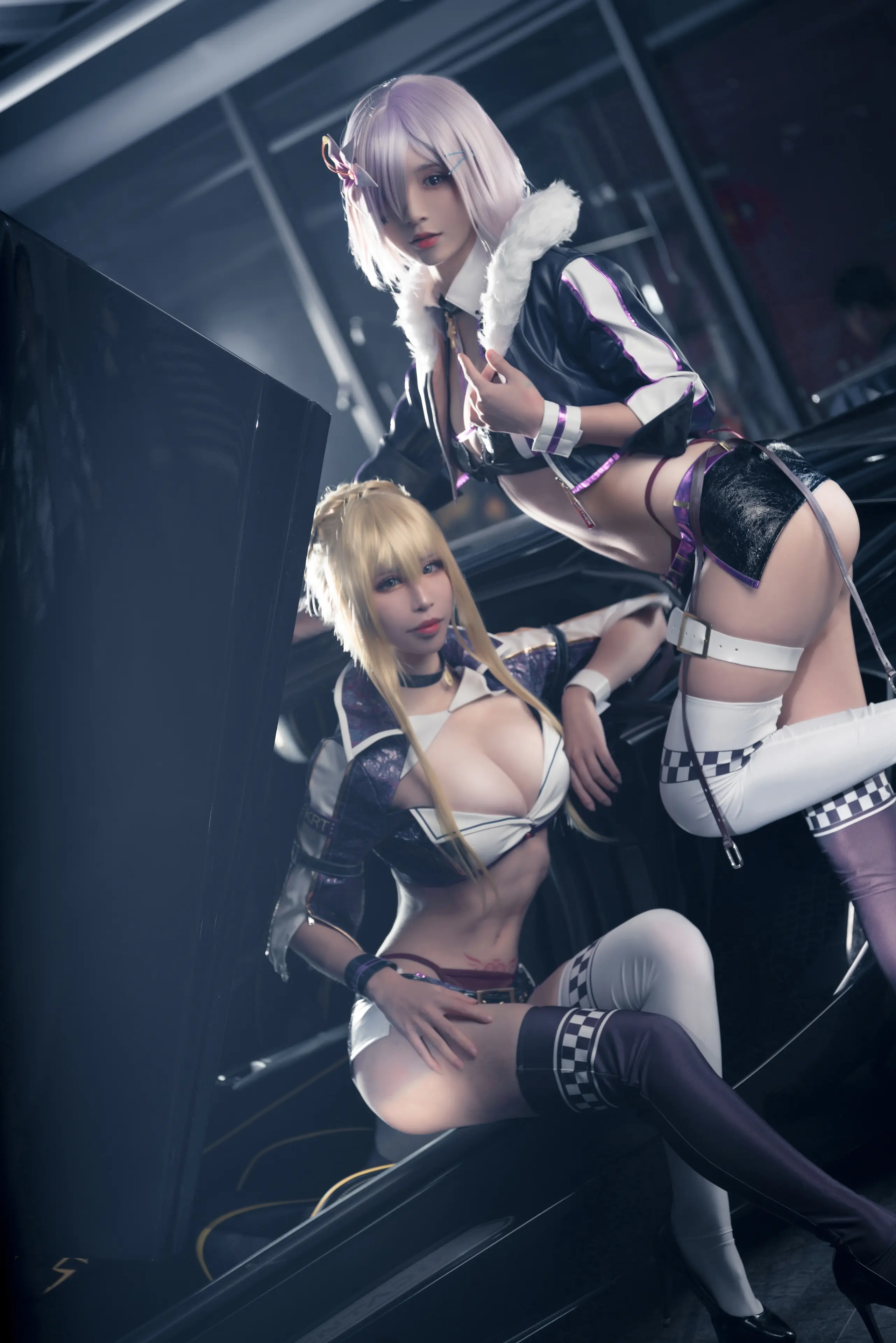 爱老师_PhD 玛修 黑枪呆 同人赛车 [27P]