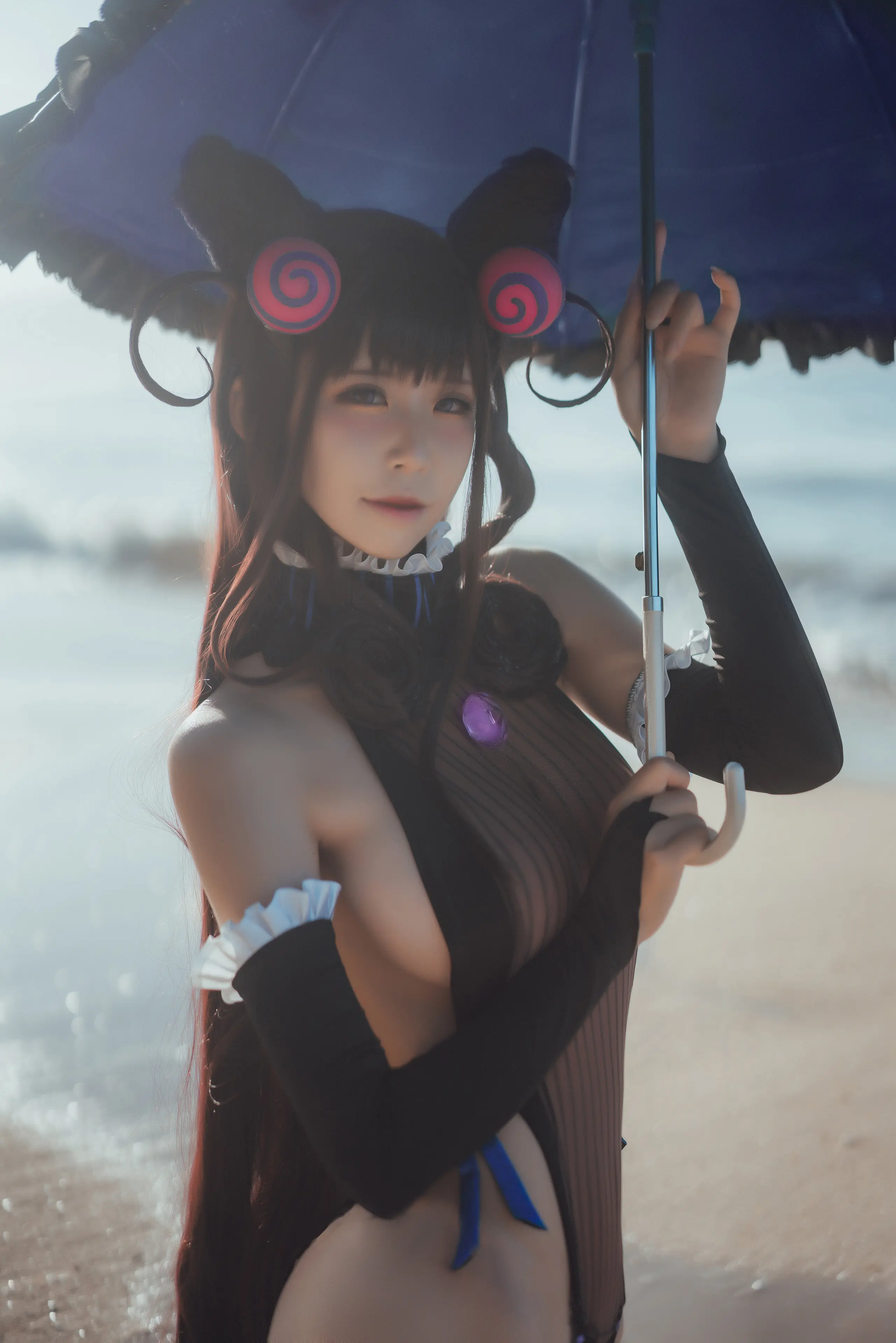 爱老师_PhD 紫式部 eno泳装 [15P]