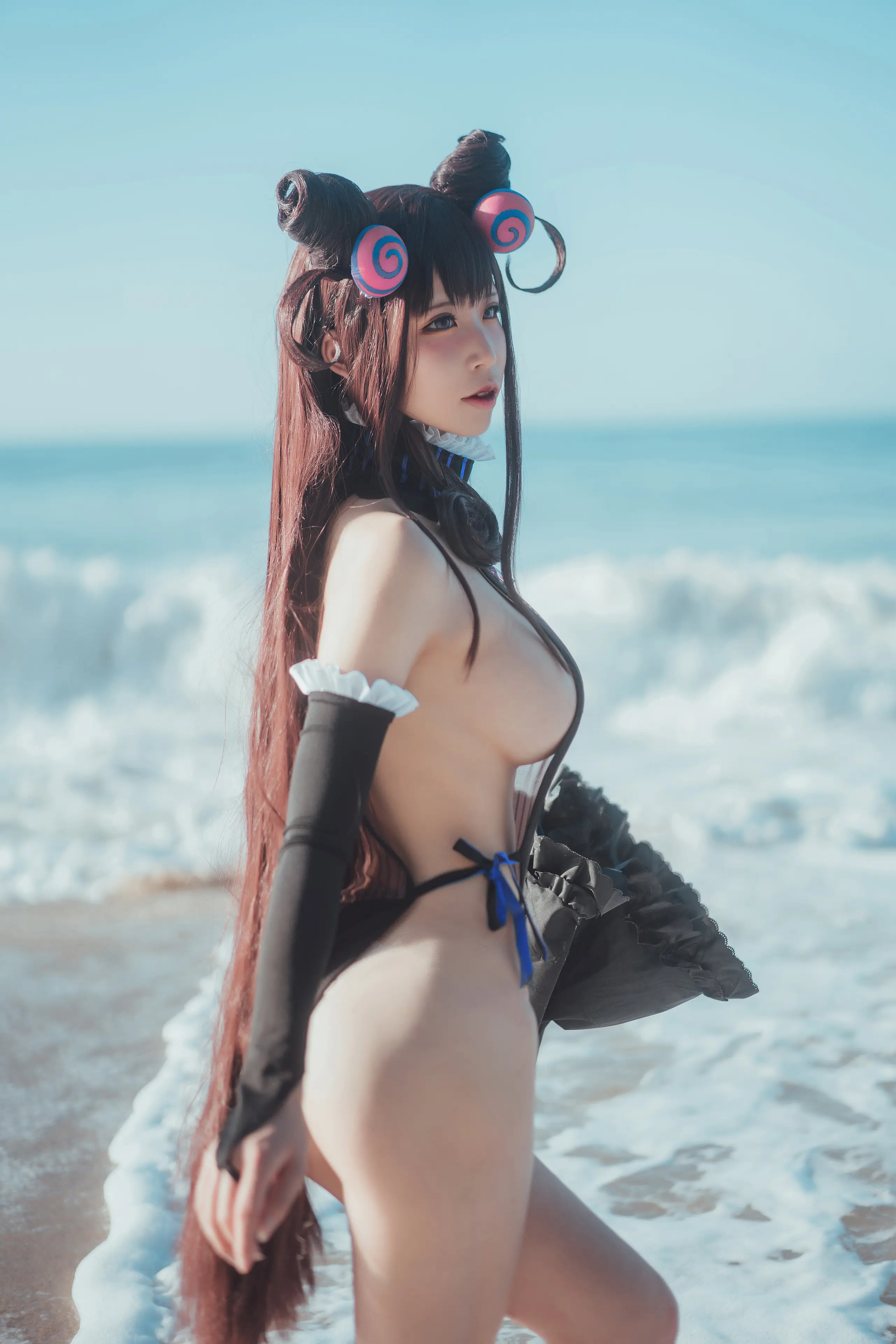 爱老师_PhD 紫式部 eno泳装 [15P]