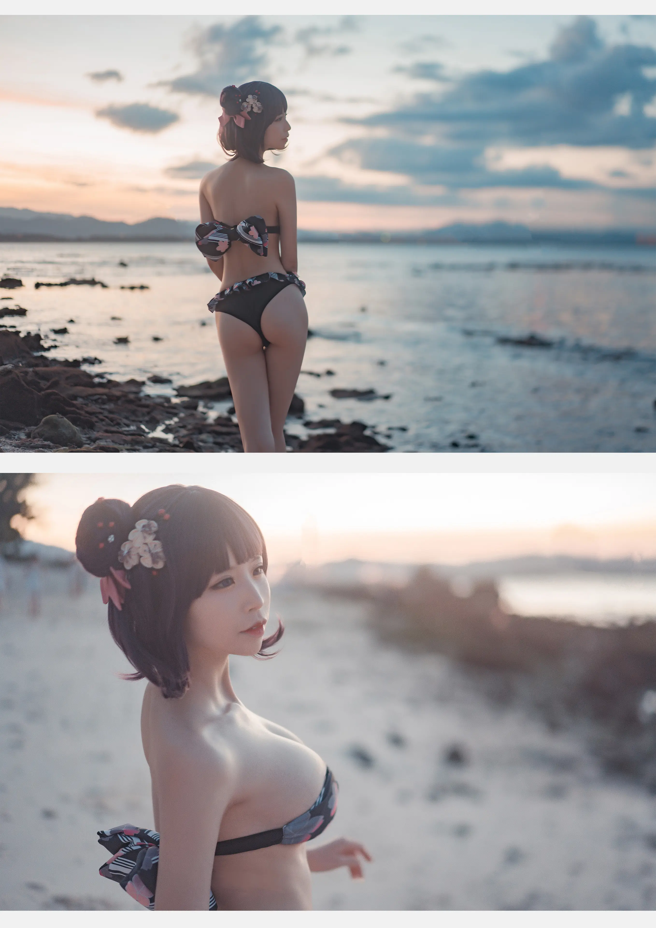 爱老师_PhD 葛饰北斋 泳装 [21P]