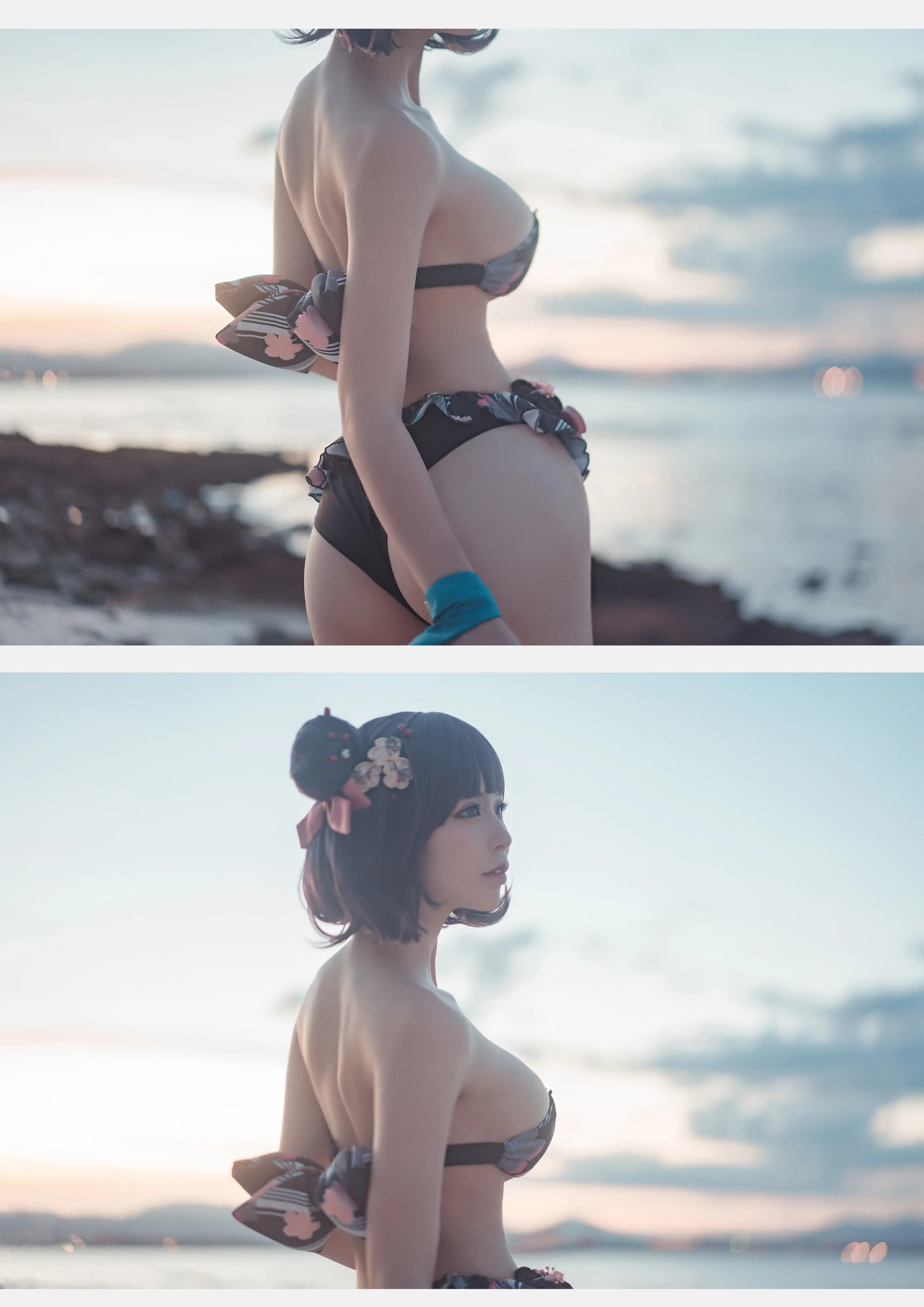 爱老师_PhD 葛饰北斋 泳装 [21P]