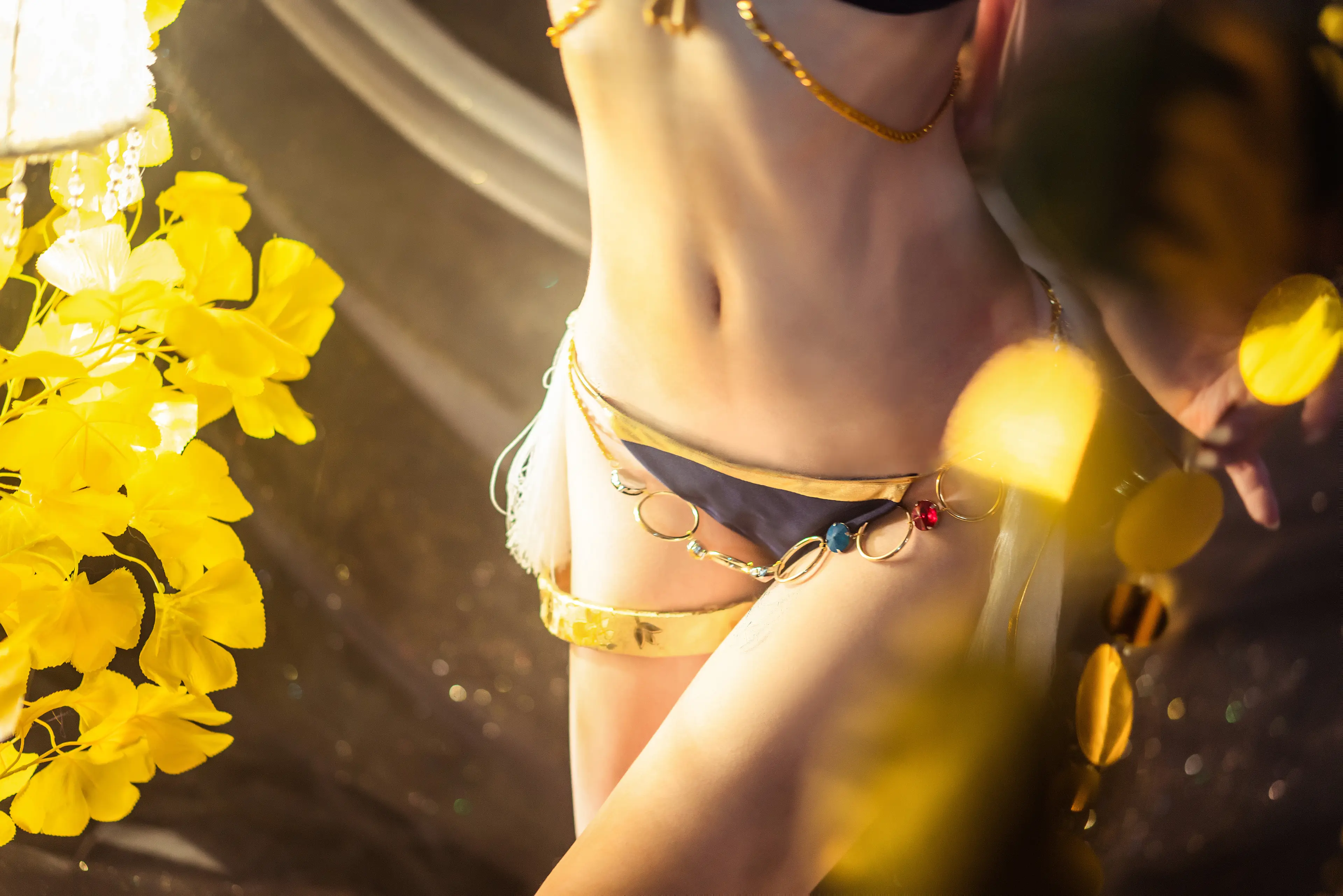 爱老师_PhD Fate 玉藻前 舞娘泳装 [20P]