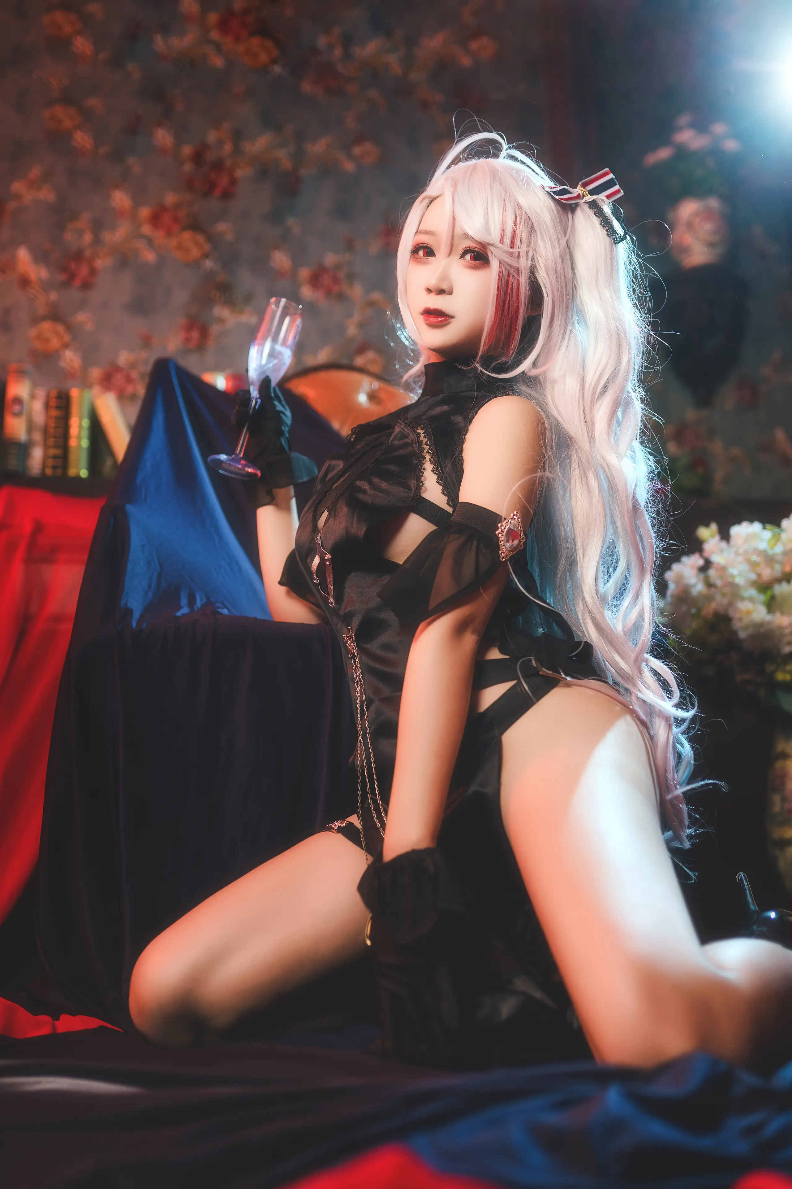 璎落酱 欧根礼服 [12P]