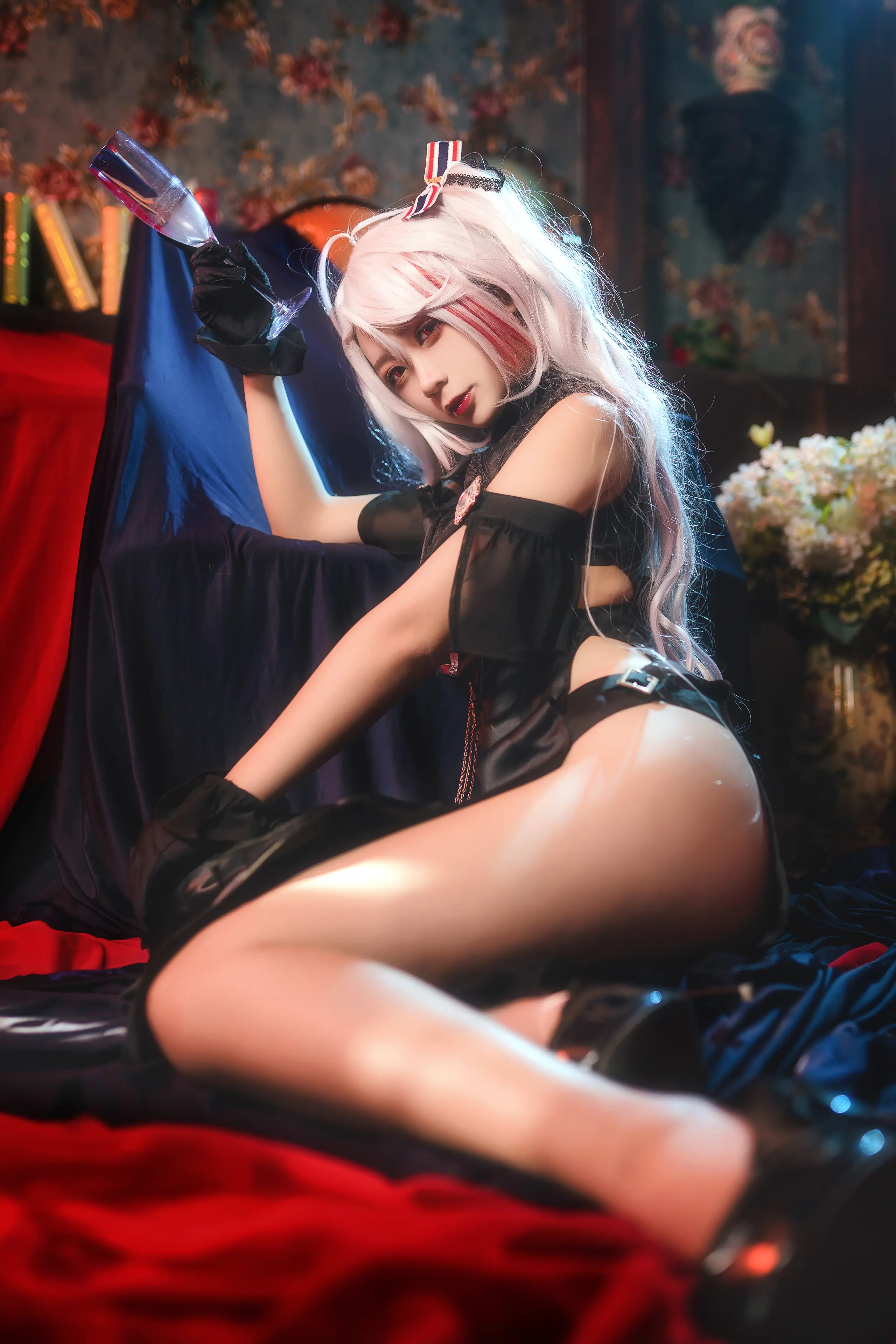 璎落酱 欧根礼服 [12P]