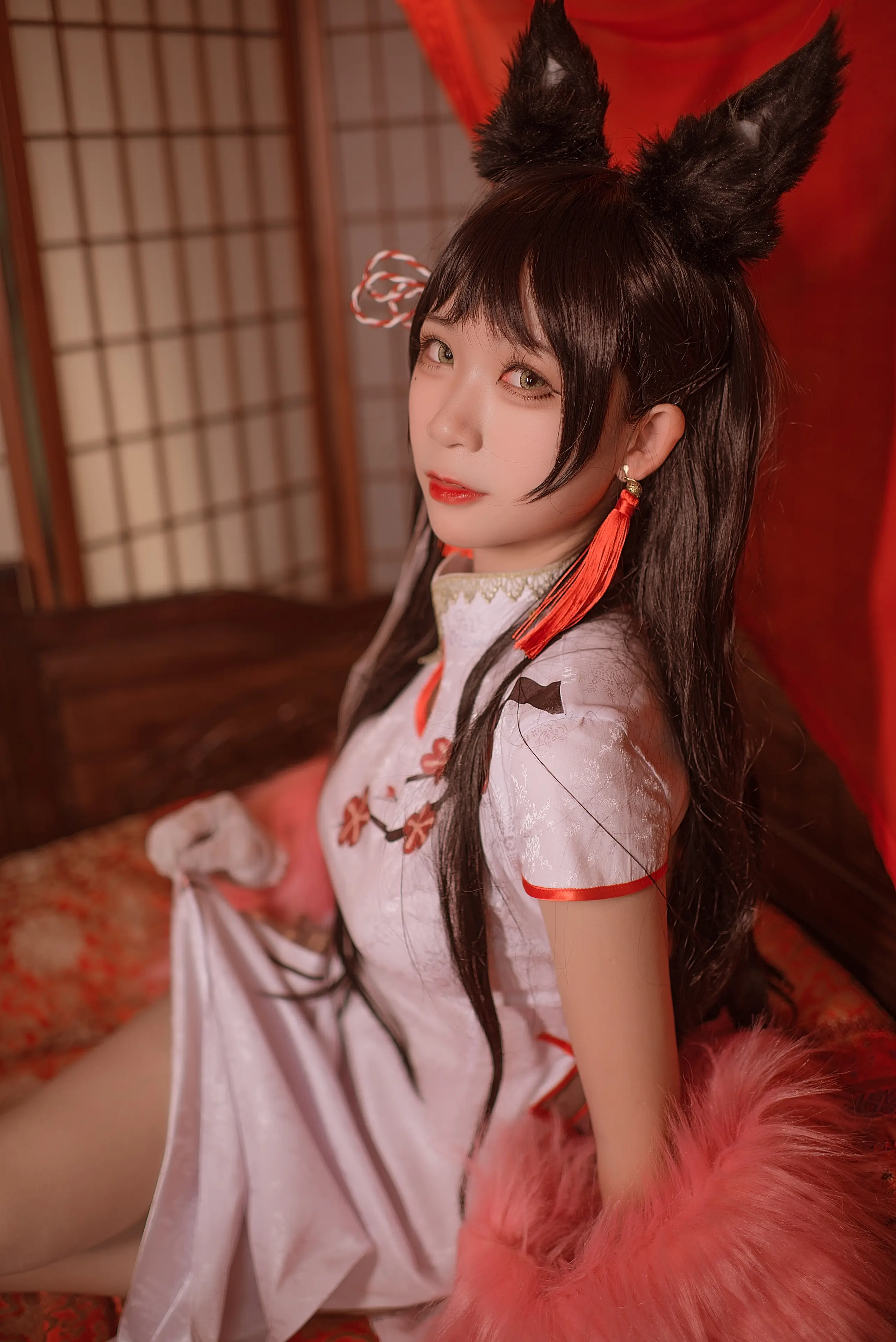 璎落酱 爱宕新春旗袍 [16P]