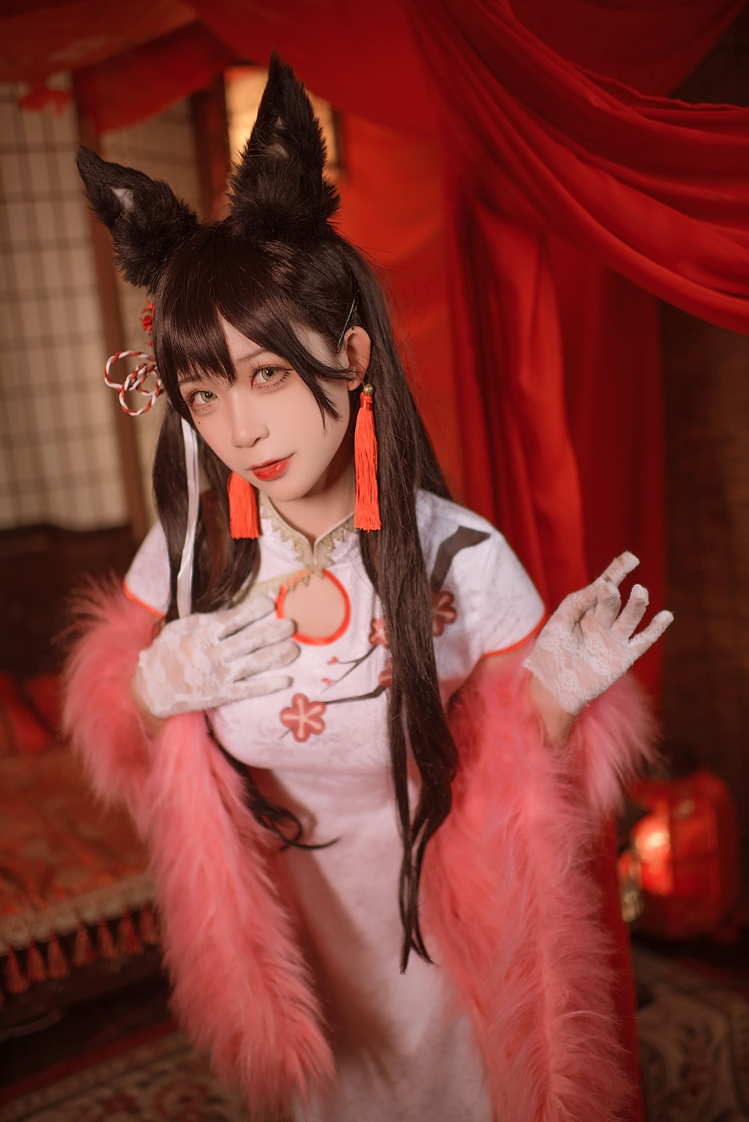 璎落酱 爱宕新春旗袍 [16P]