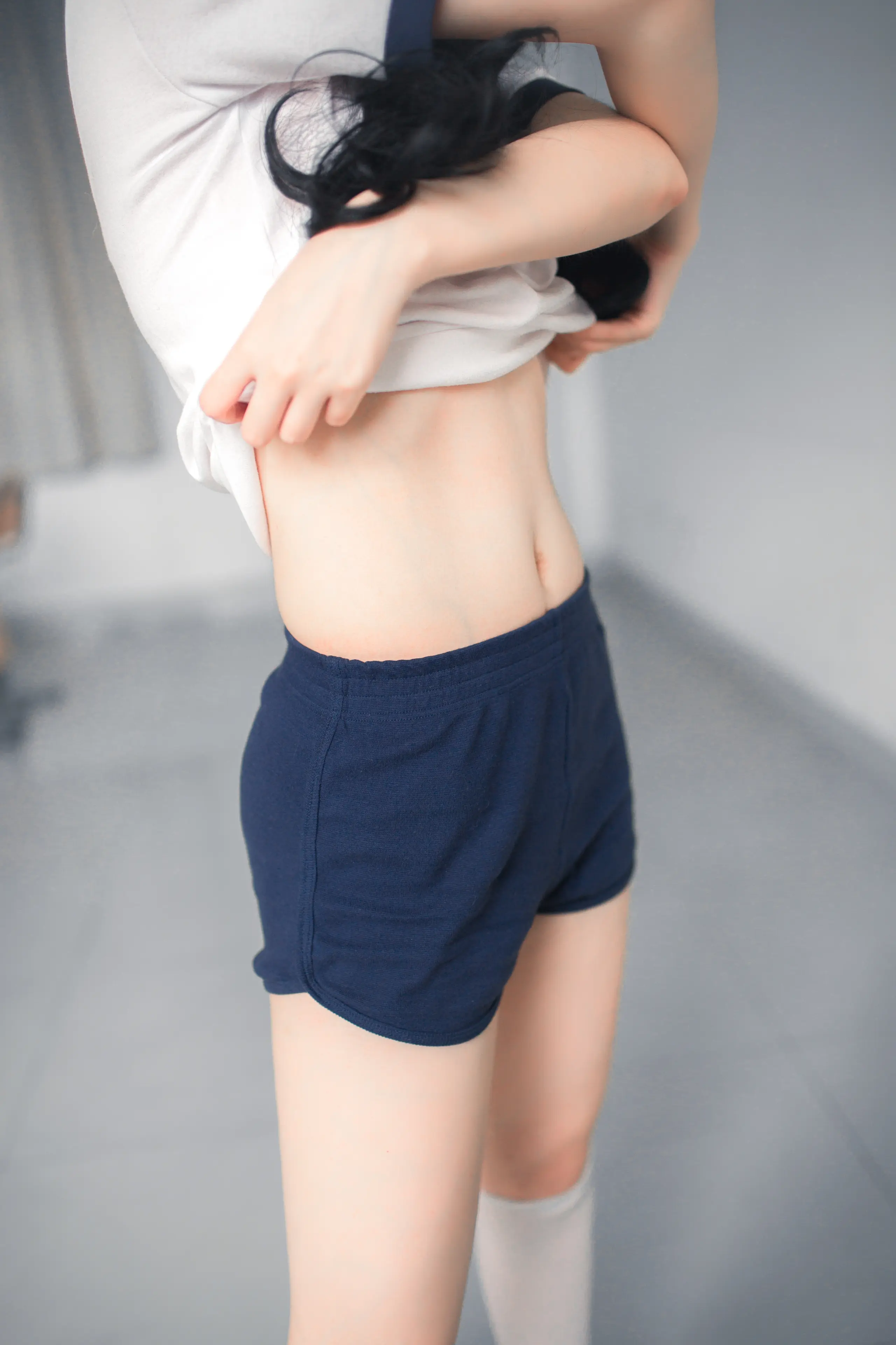 疯猫ss 体操服白丝 [46P]