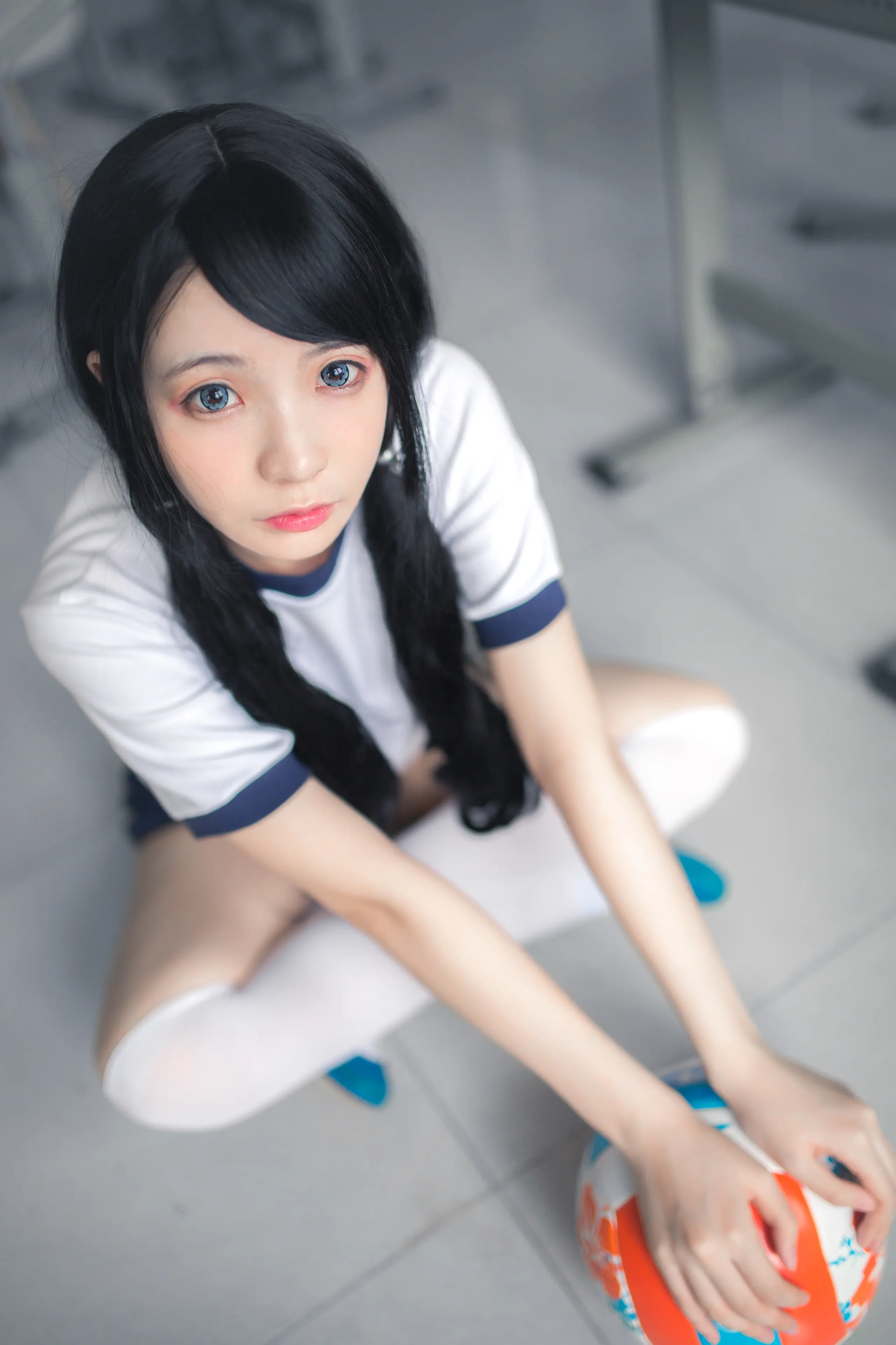 疯猫ss 体操服白丝 [46P]