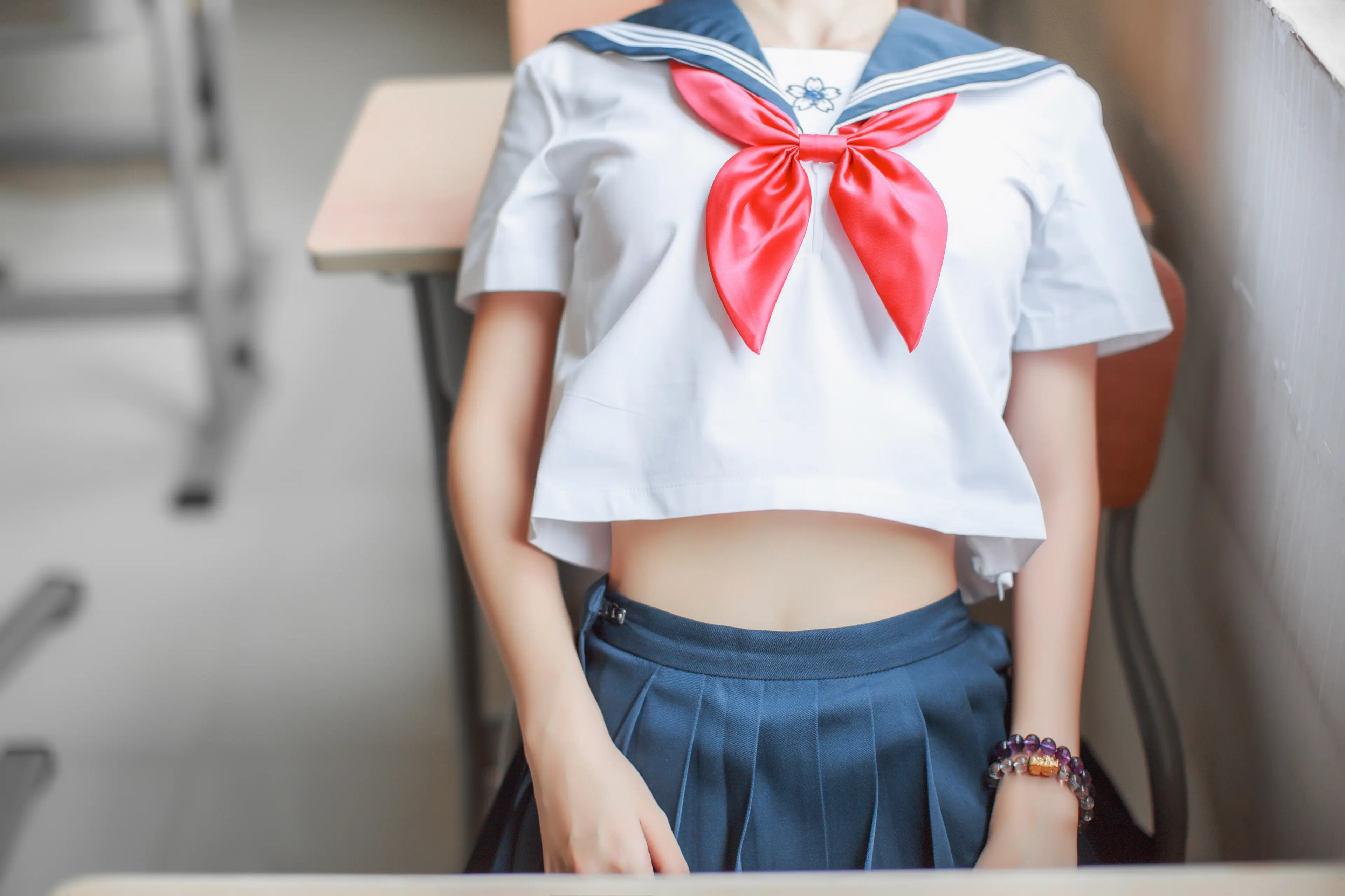 疯猫ss 同桌的水手服 [41P]