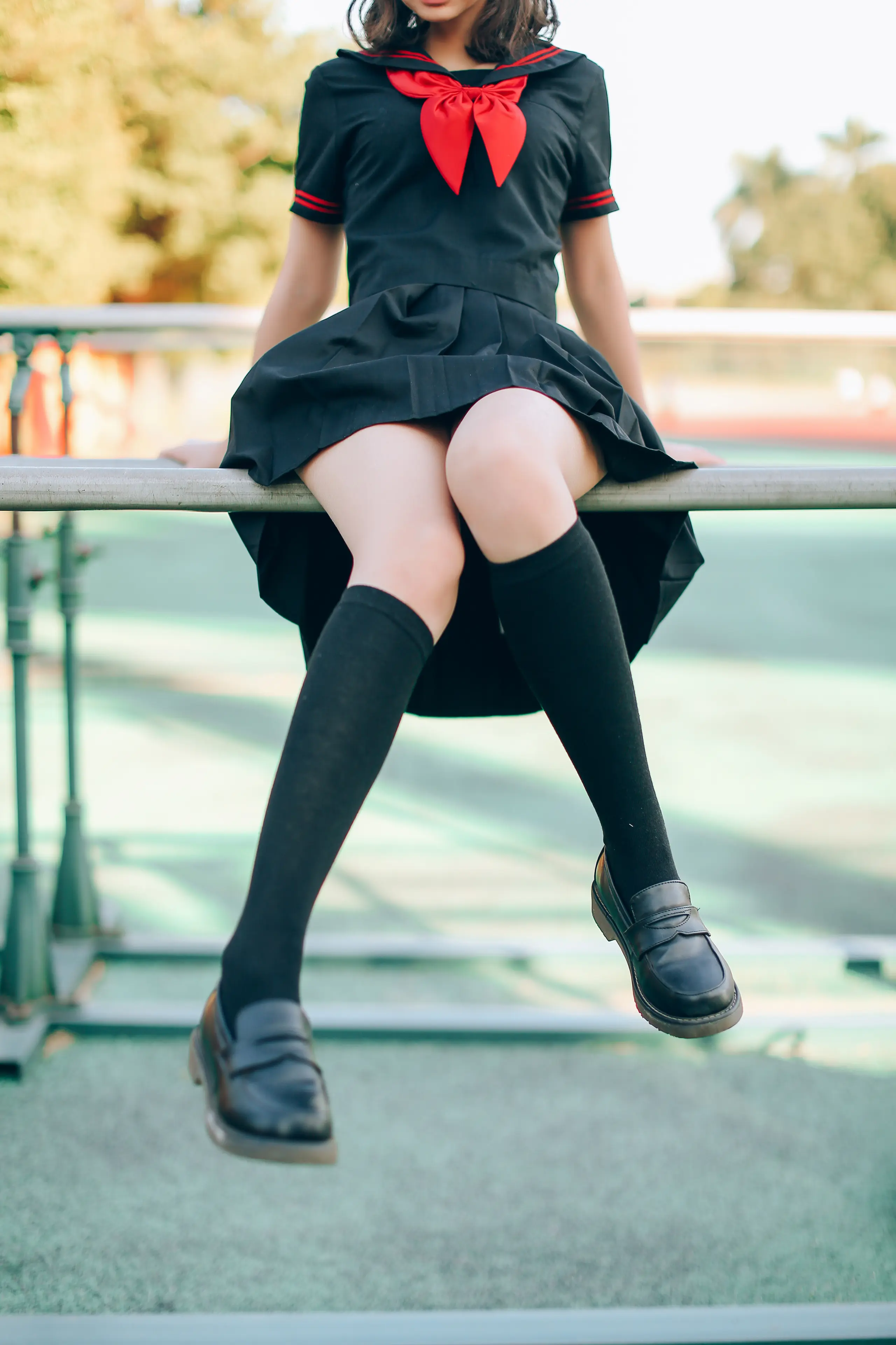 疯猫ss 室外JK [18P]