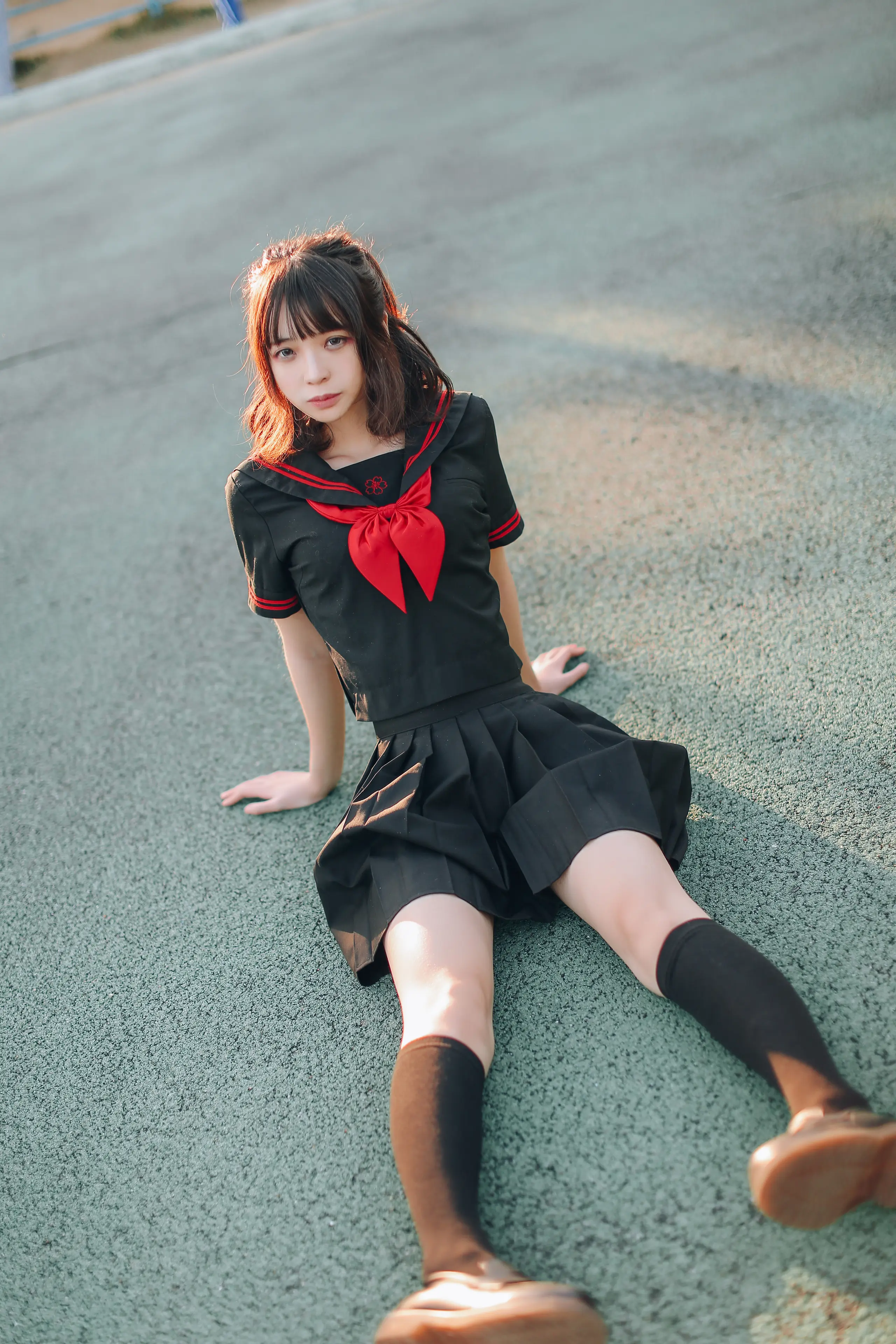 疯猫ss 室外JK [18P]