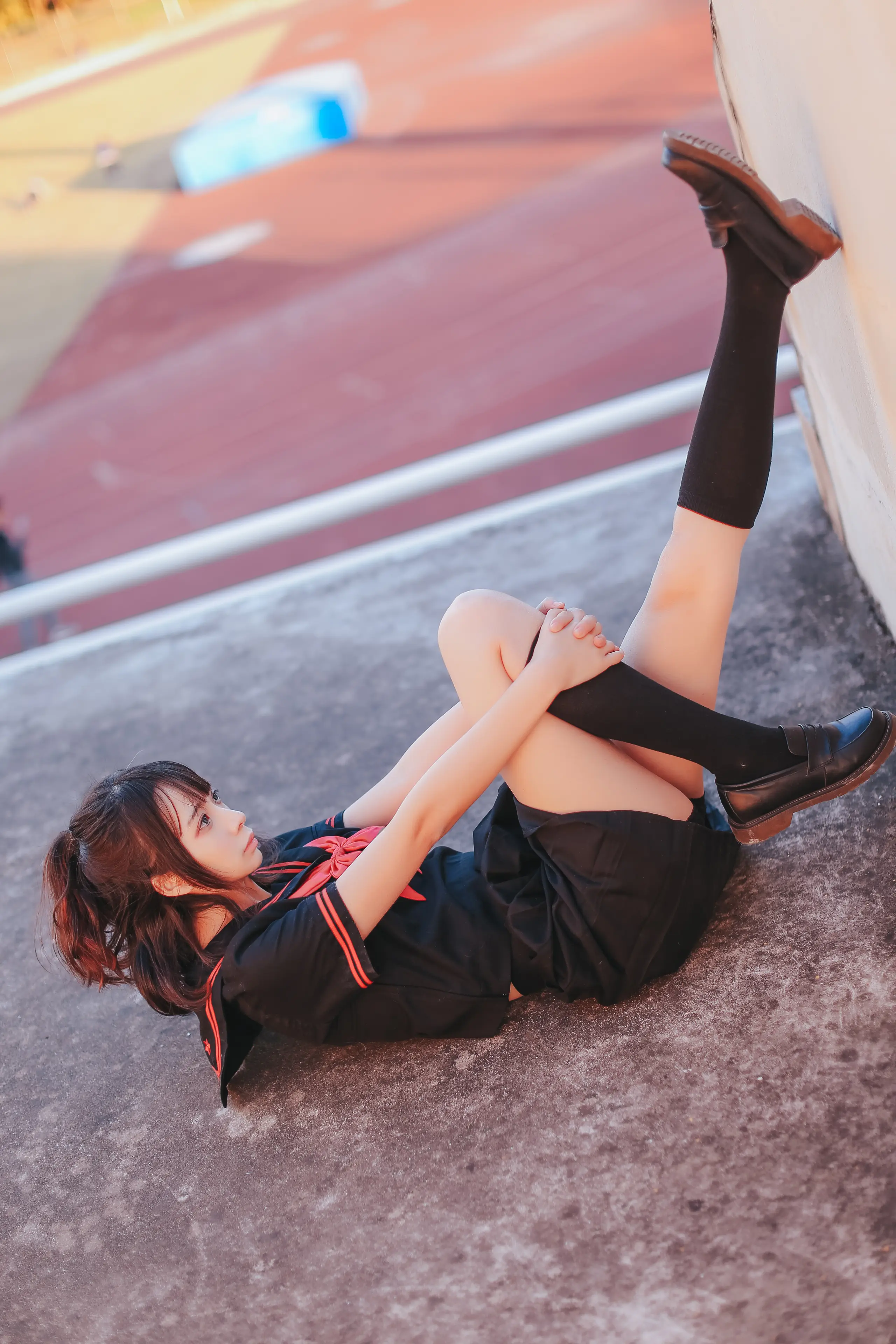 疯猫ss 室外JK [18P]