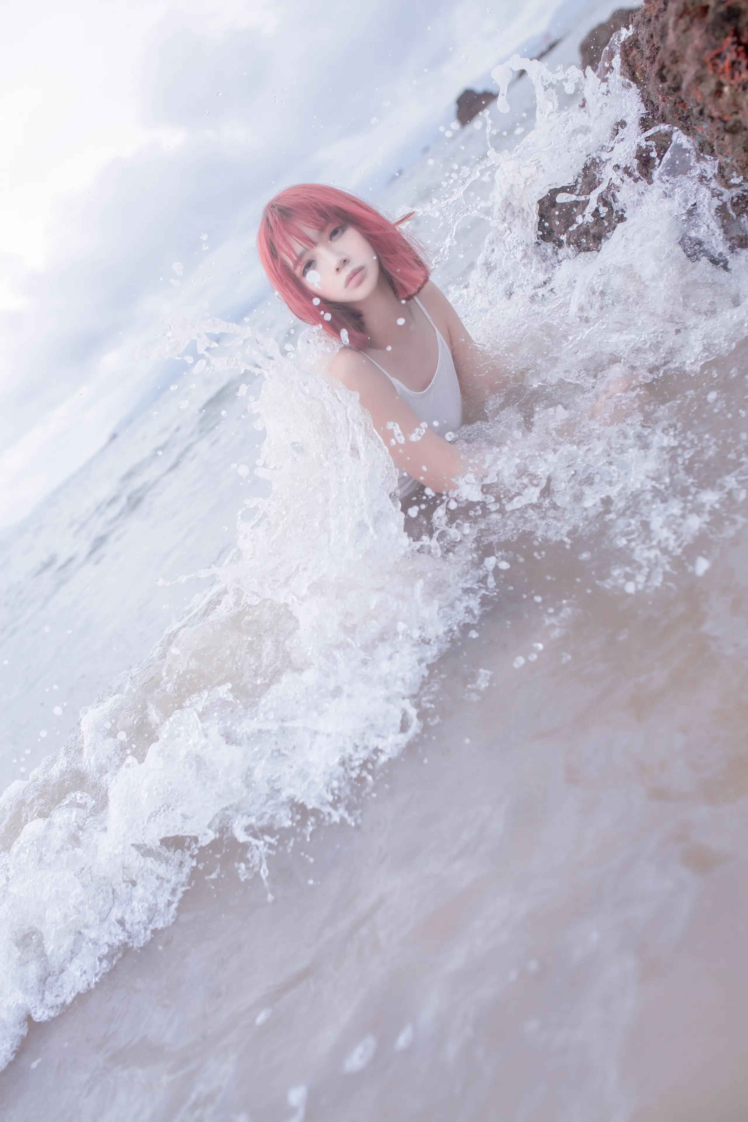 疯猫ss 海浪白连衣 [9P]