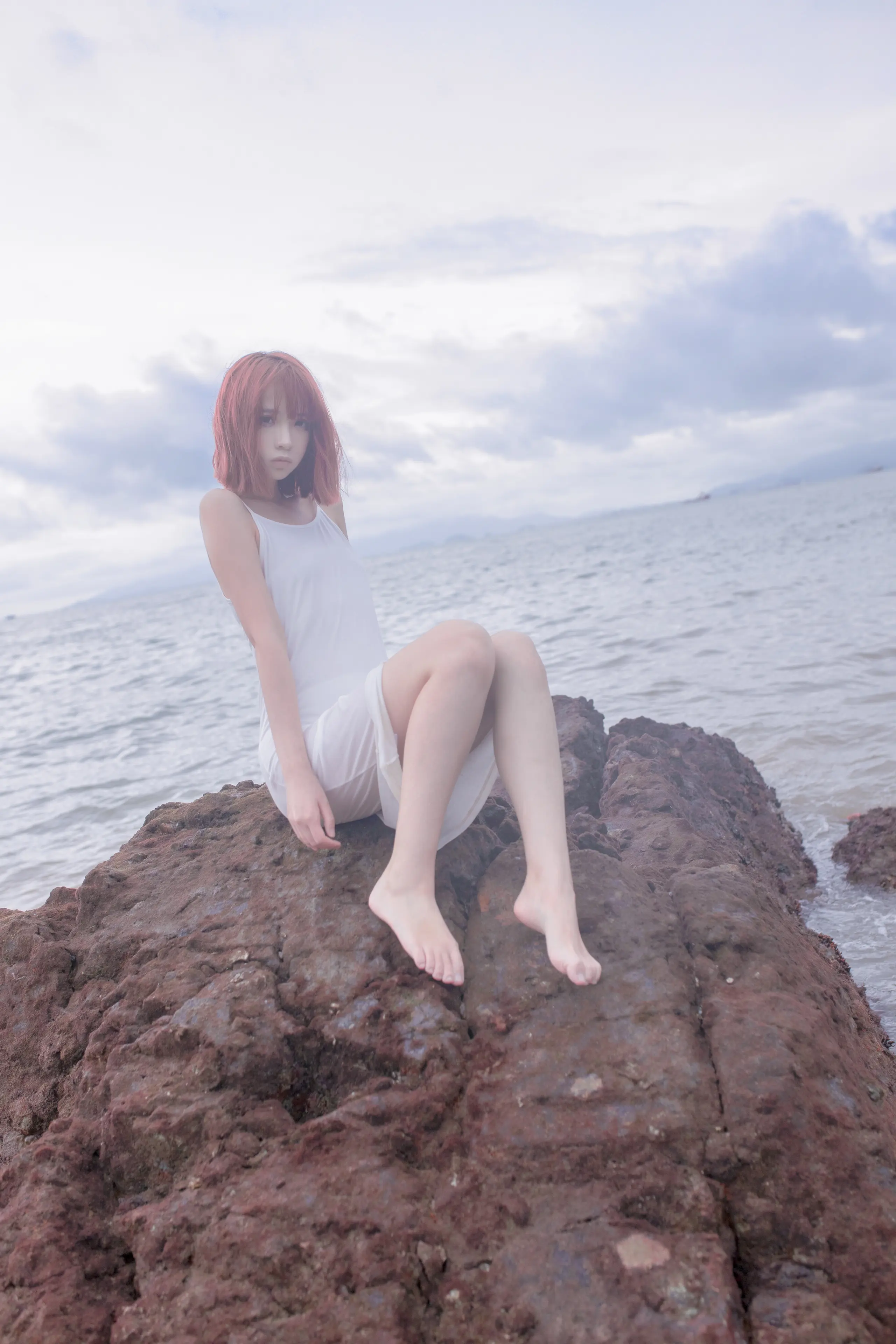 疯猫ss 海浪白连衣 [9P]