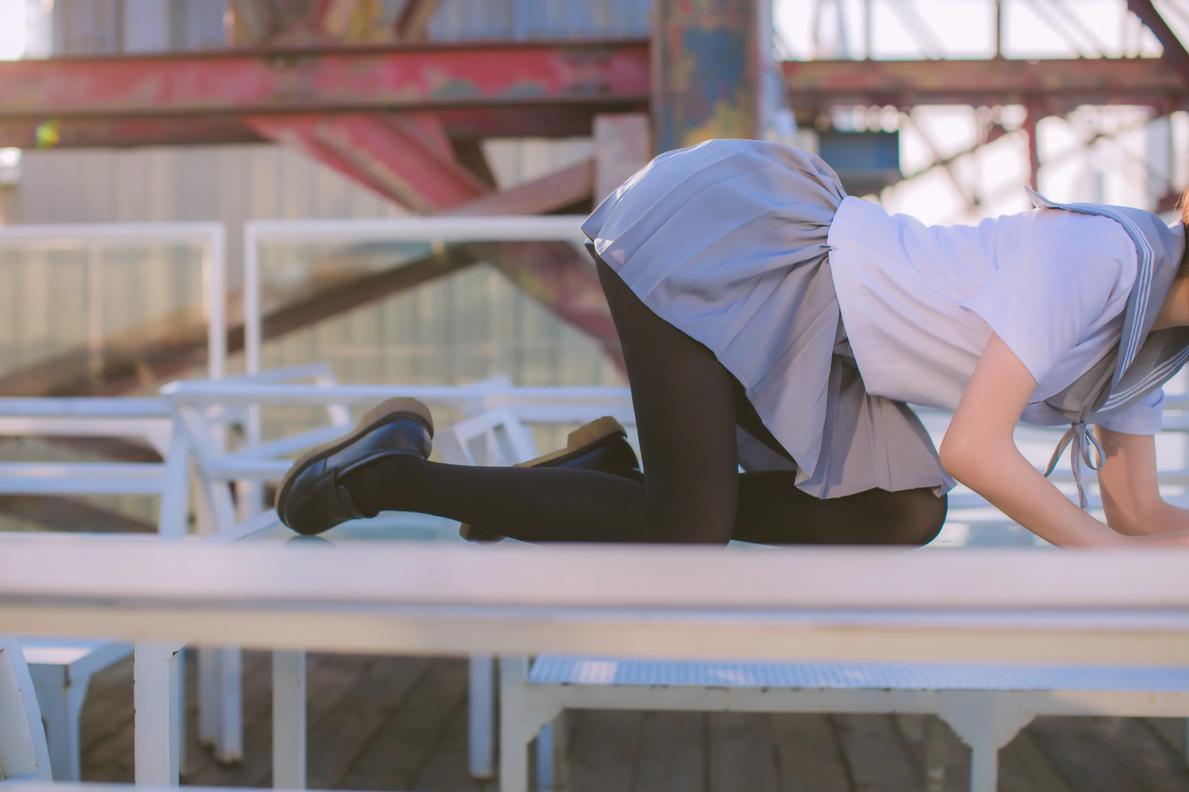 疯猫ss 海边 [15P]