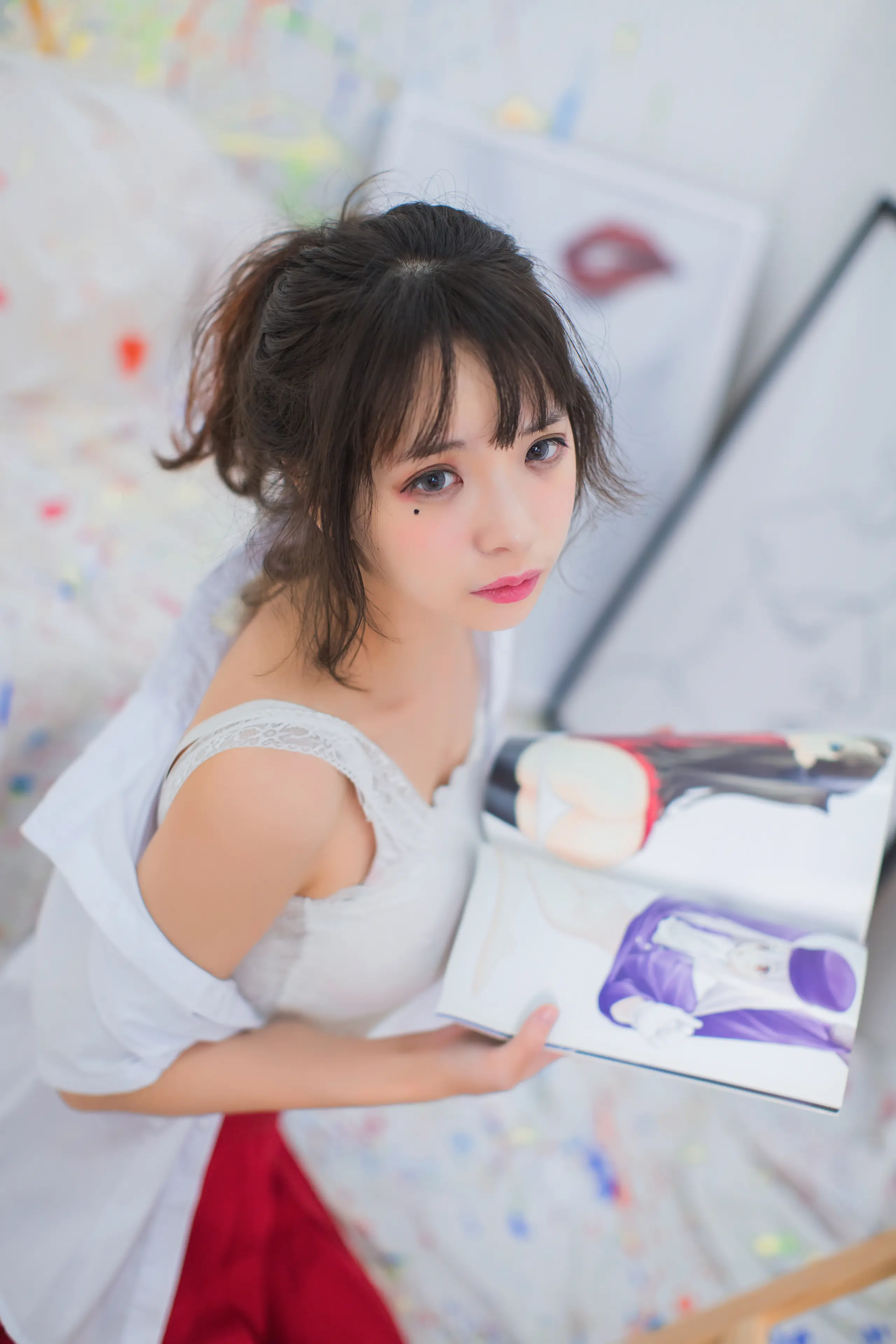 疯猫ss 画室JK [23P]