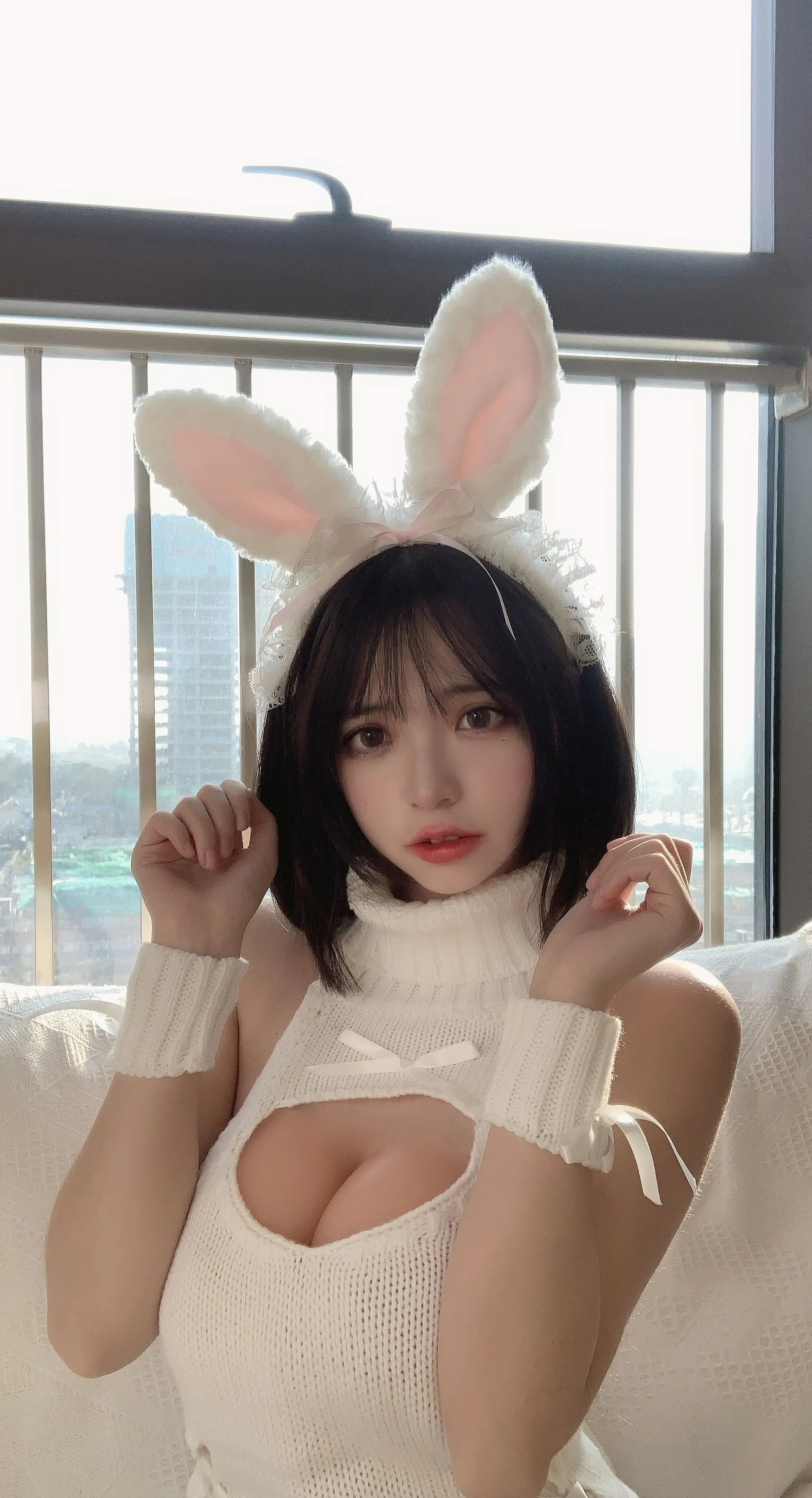 疯猫ss 白毛衣 [49P]