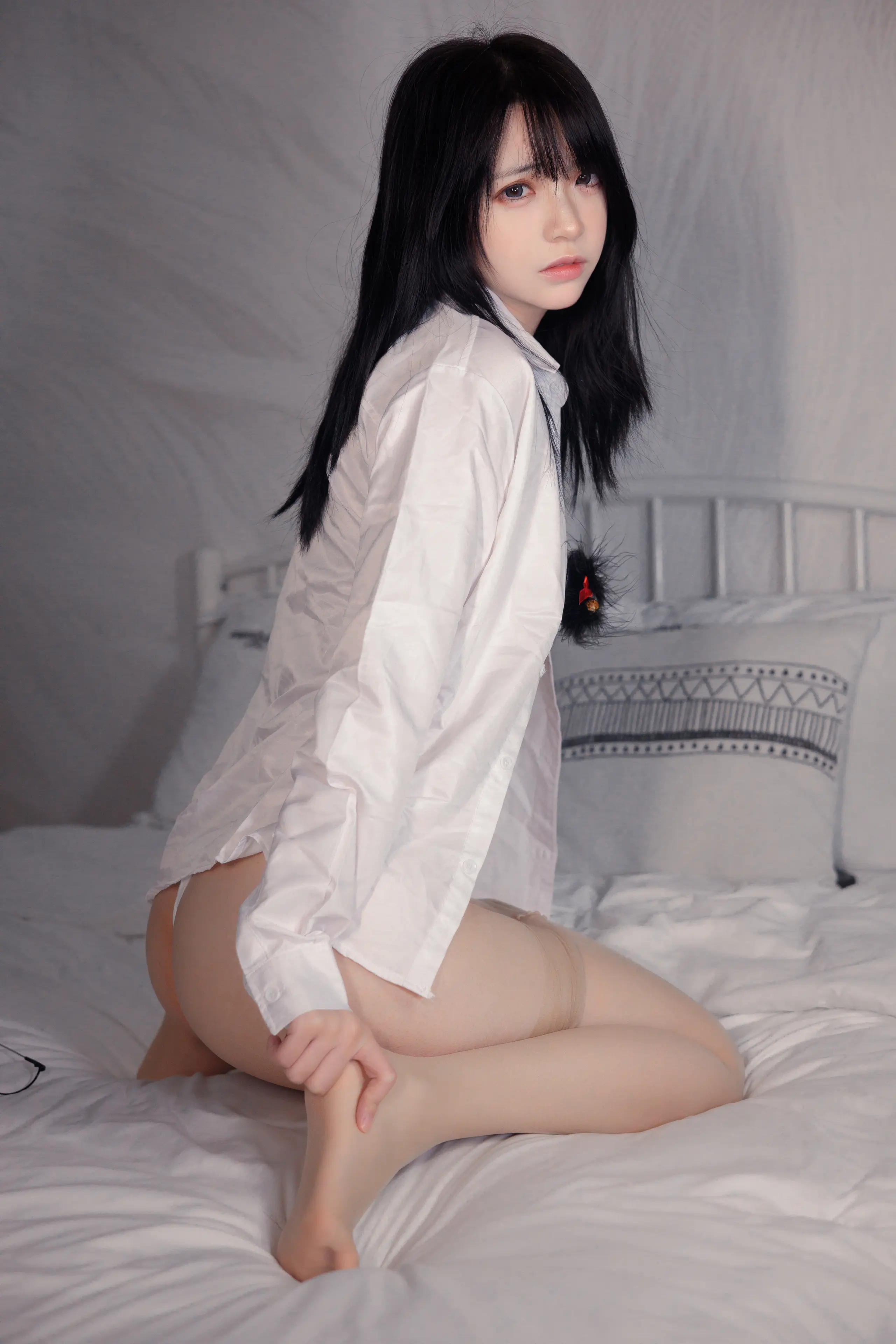 疯猫ss 白色情人节福袋 长裤OL [40P]