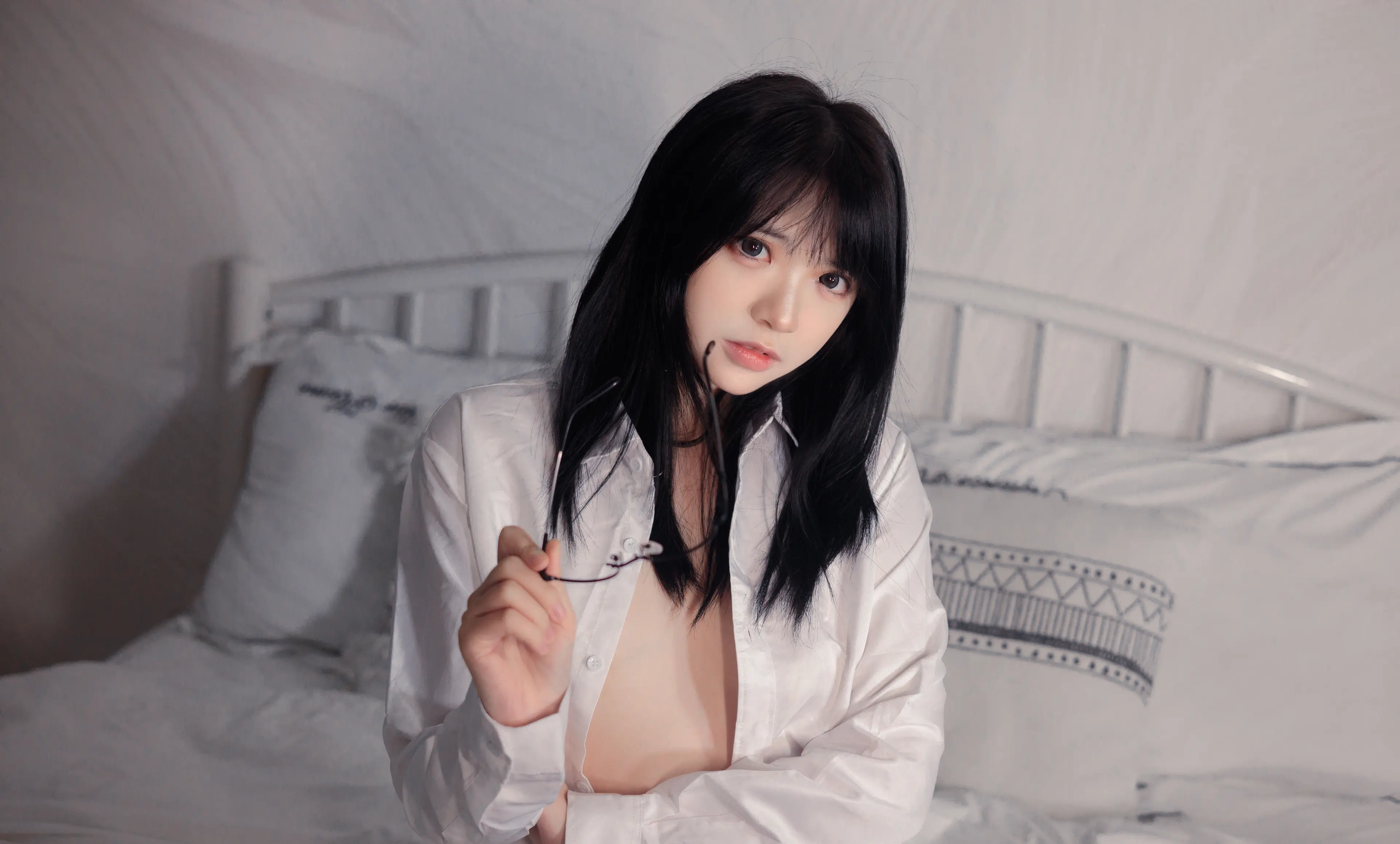 疯猫ss 白色情人节福袋 长裤OL [40P]