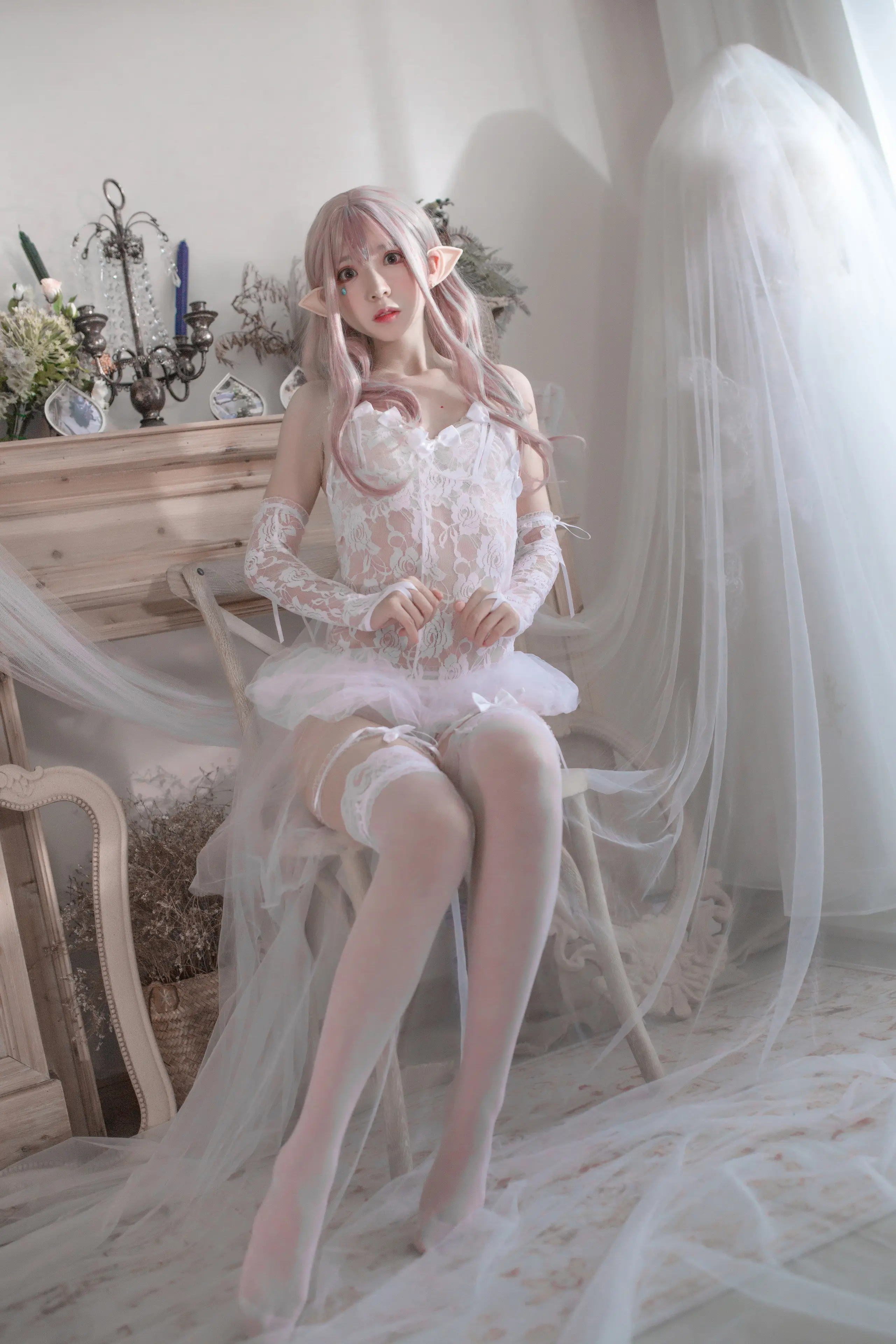 疯猫ss 纯白精灵 [29P]