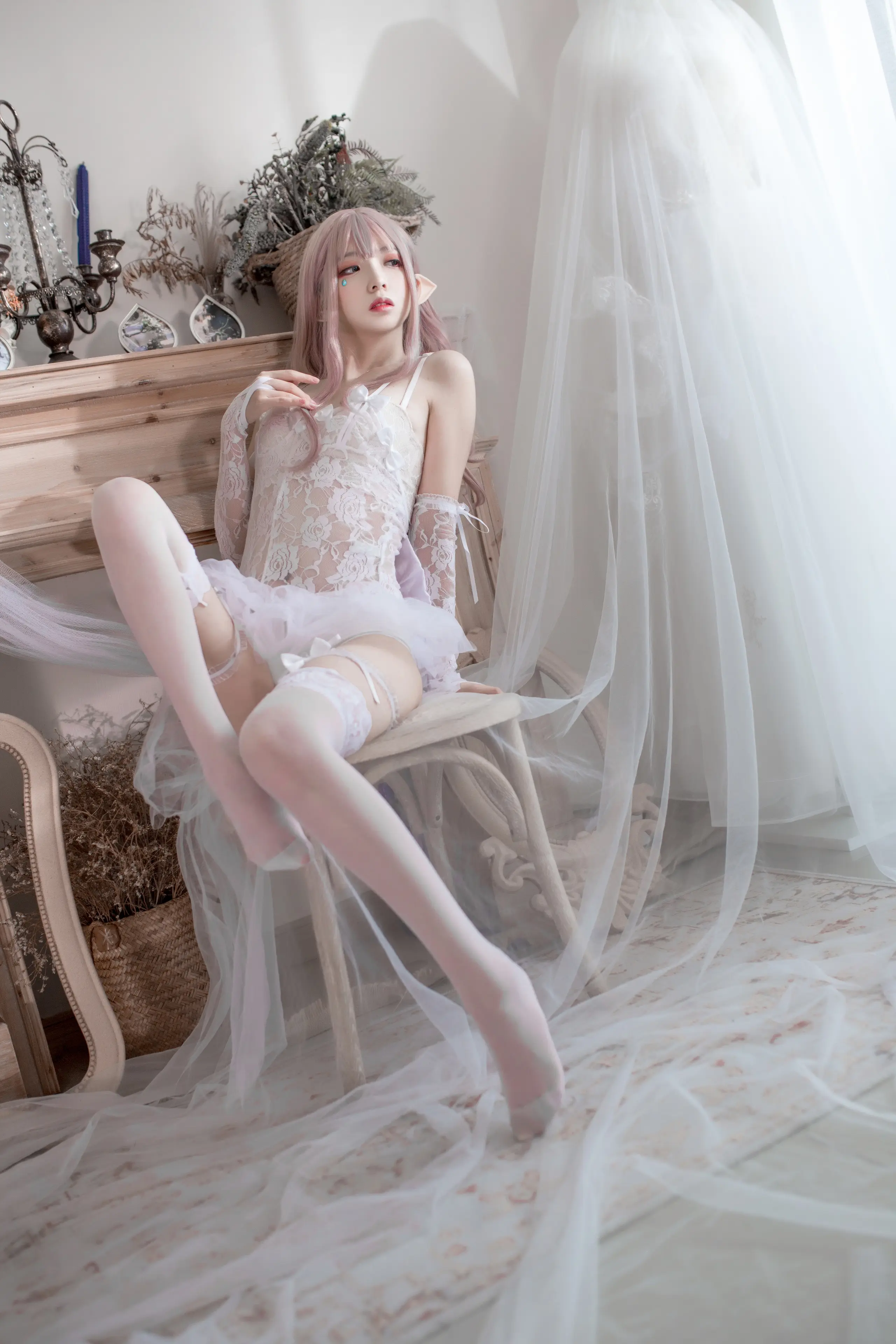 疯猫ss 纯白精灵 [29P]