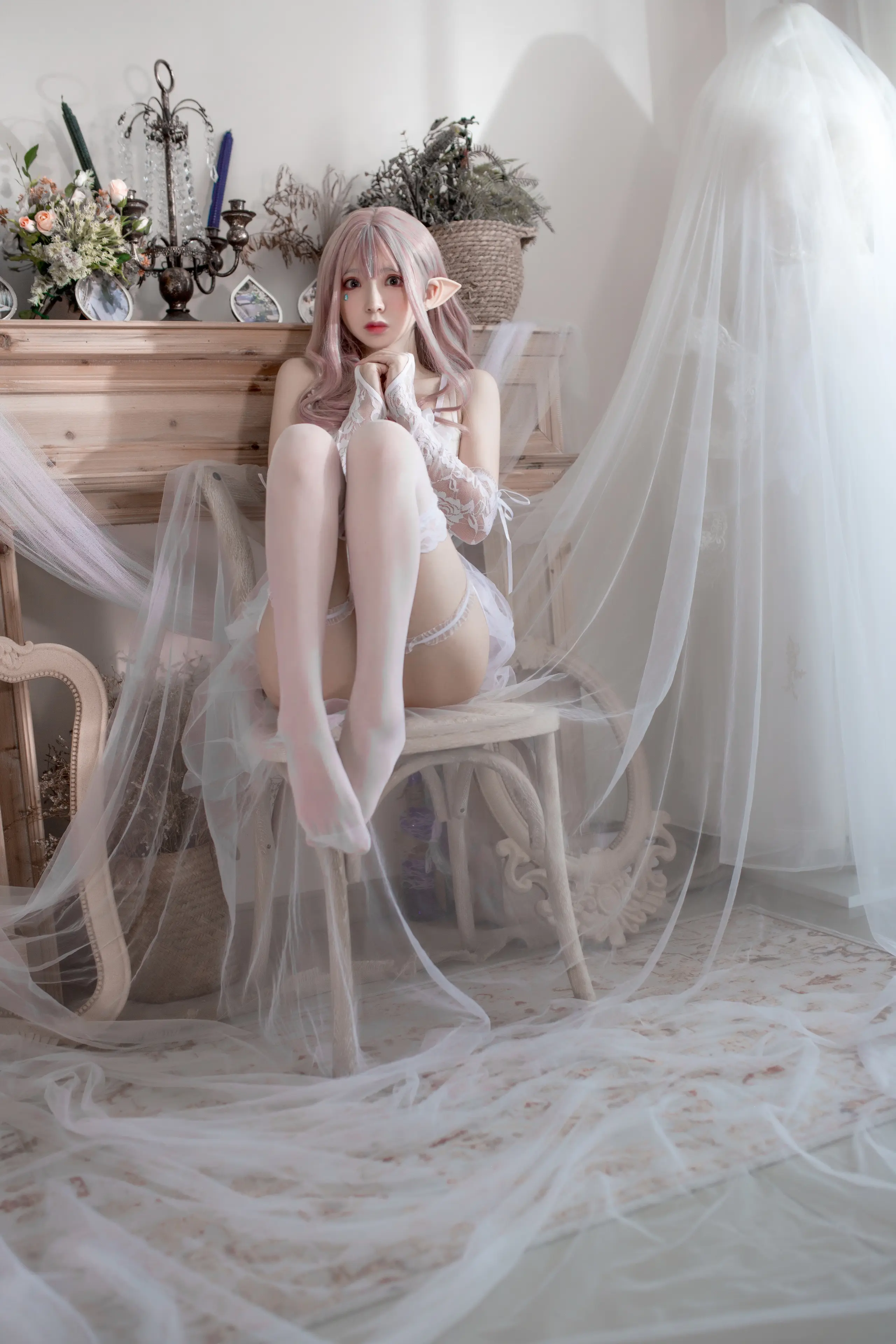 疯猫ss 纯白精灵 [29P]