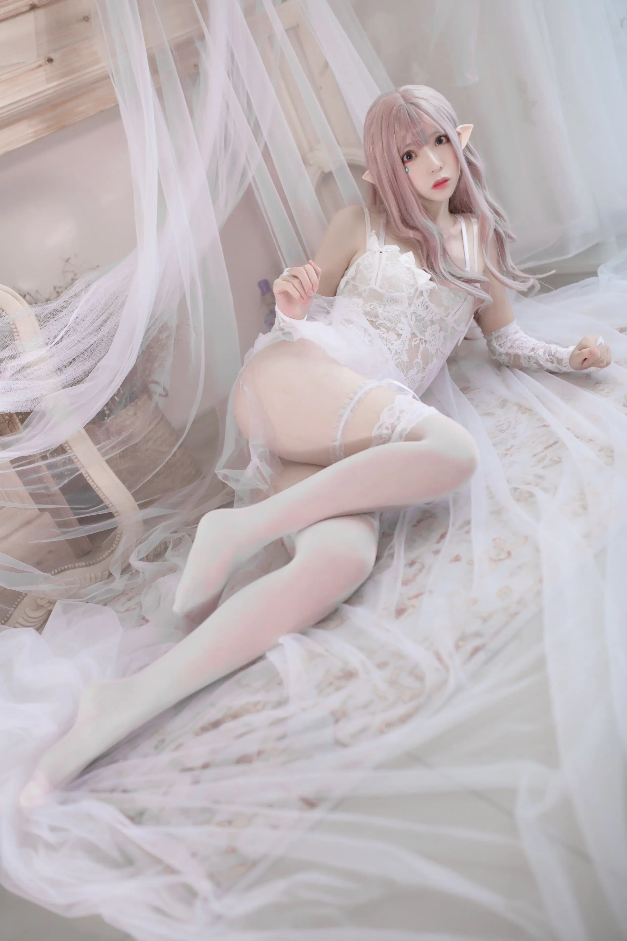 疯猫ss 纯白精灵 [29P]