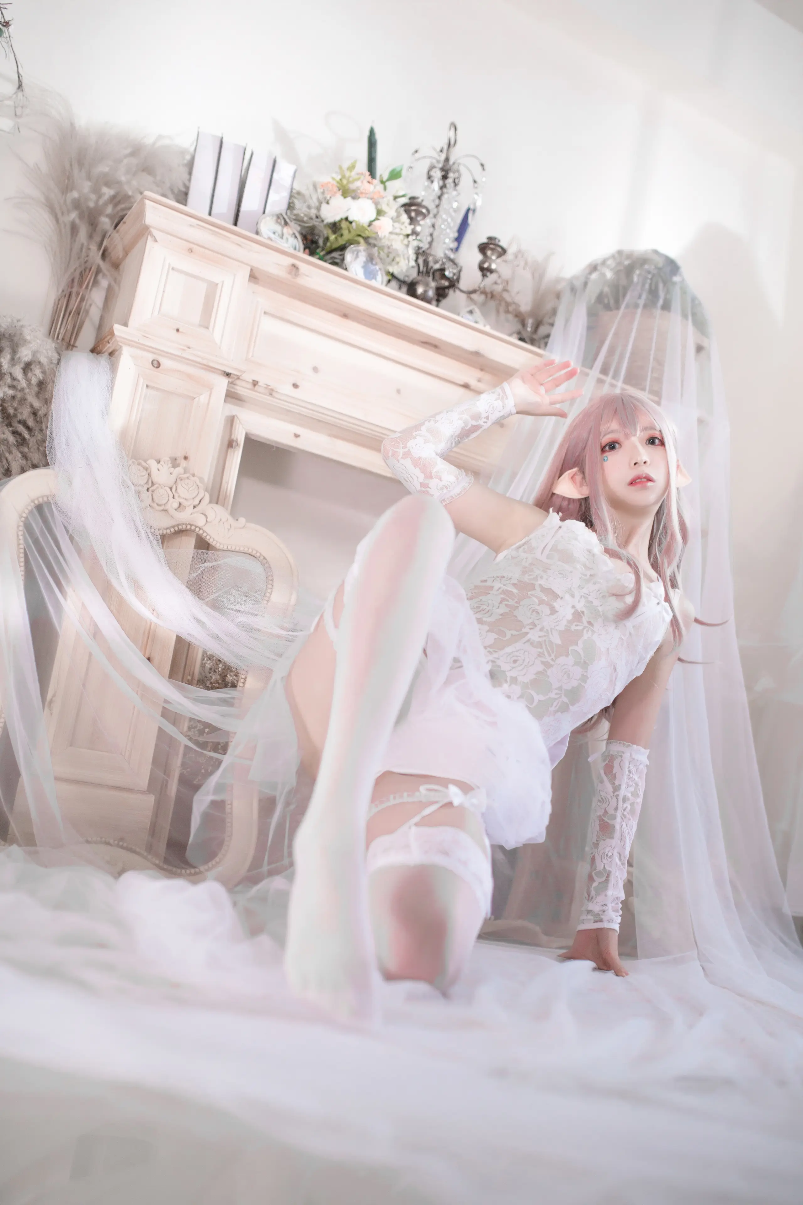 疯猫ss 纯白精灵 [29P]