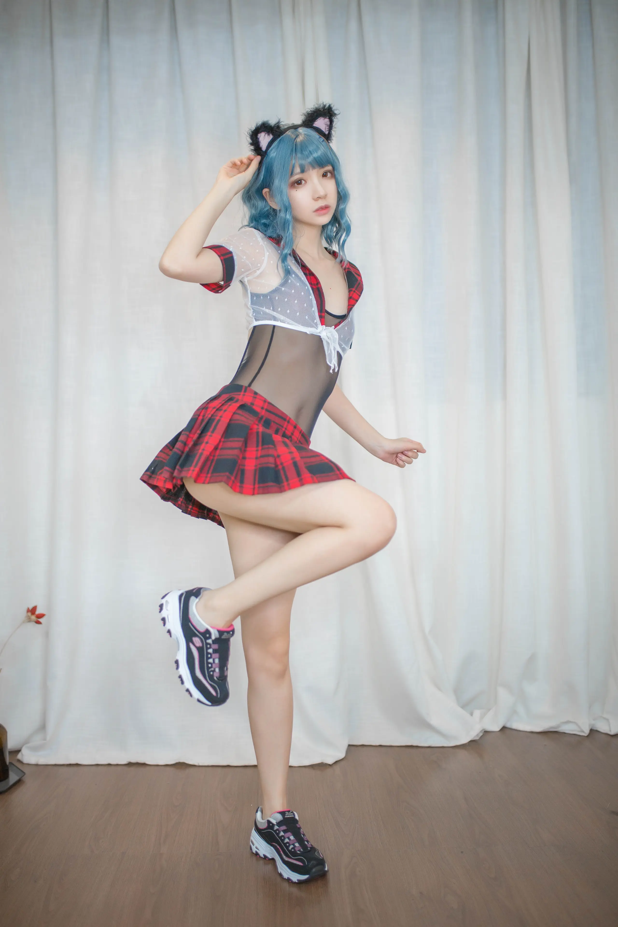 疯猫ss 蓝发 [26P]