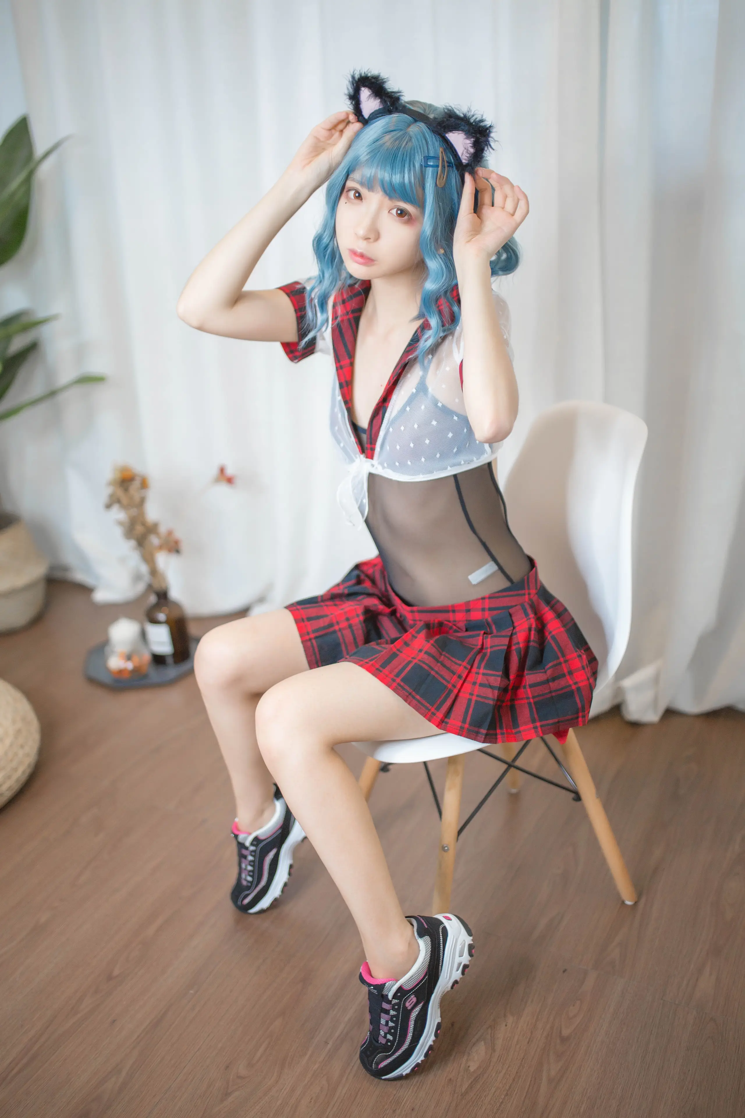 疯猫ss 蓝发 [26P]