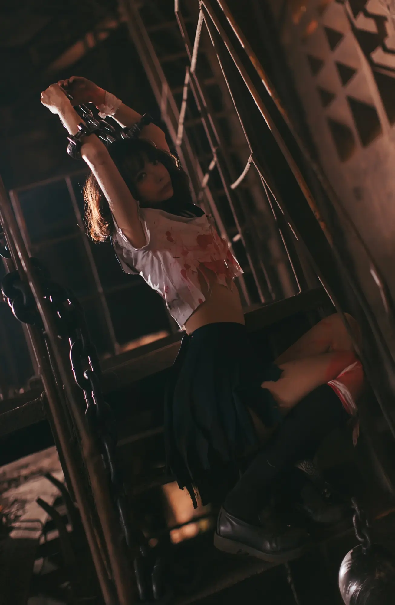 疯猫ss 被囚禁的少女 [44P]