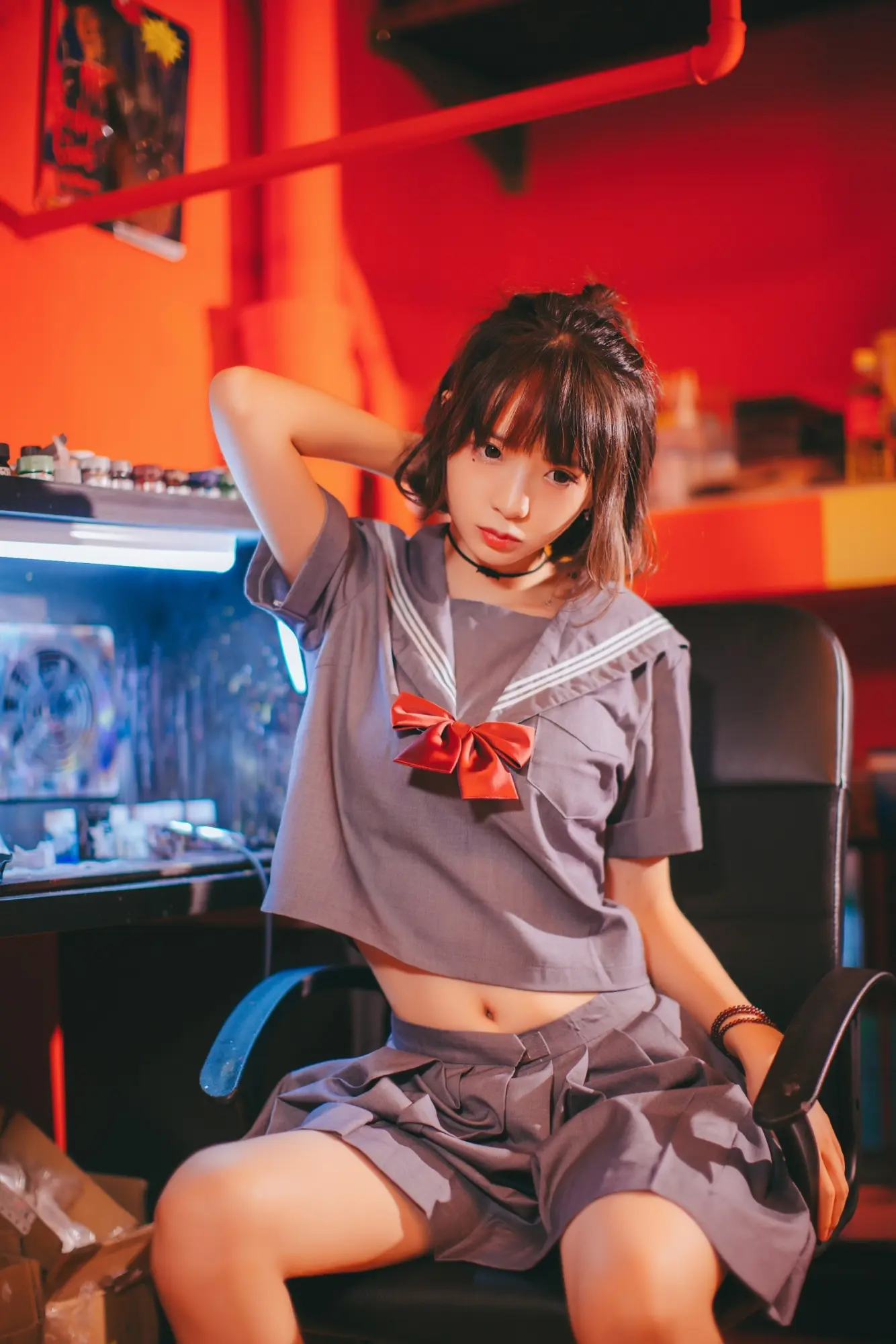 疯猫ss 被囚禁的少女 [44P]