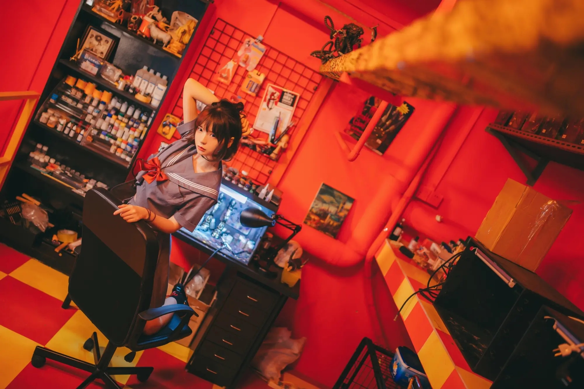 疯猫ss 被囚禁的少女 [44P]