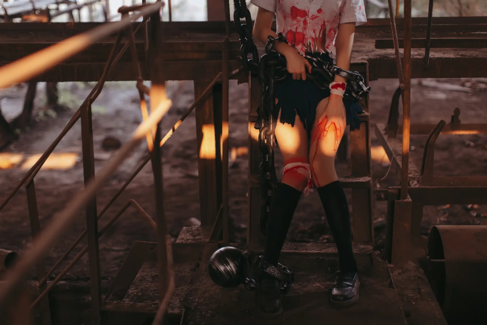 疯猫ss 被囚禁的少女 [44P]