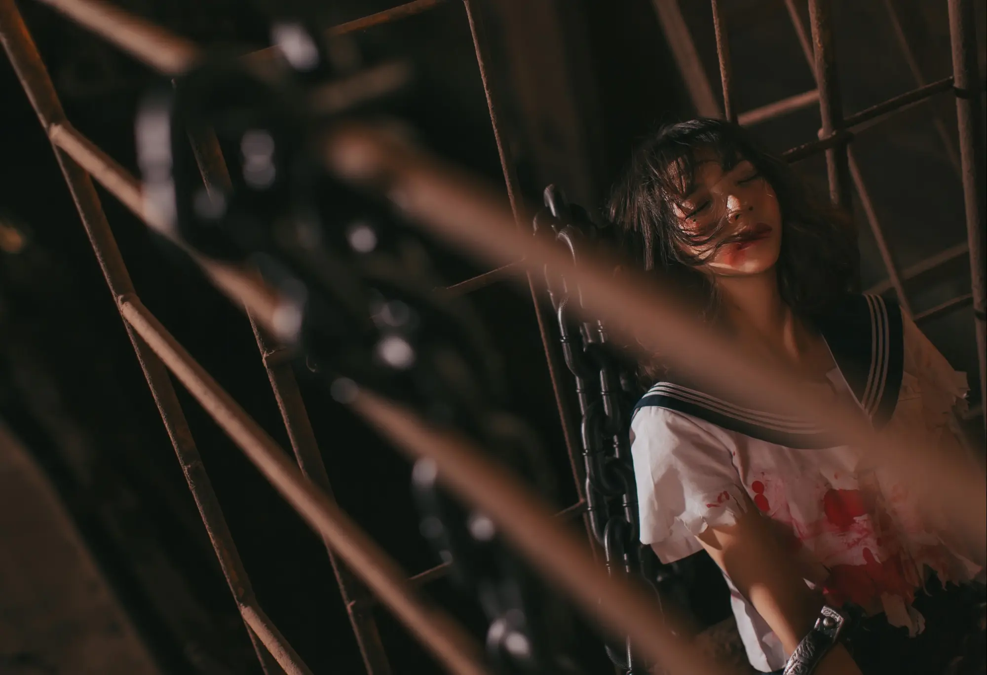 疯猫ss 被囚禁的少女 [44P]