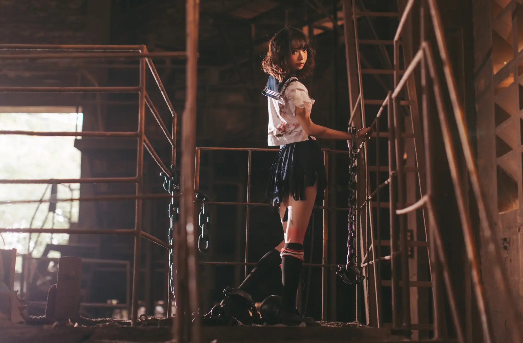 疯猫ss 被囚禁的少女 [44P]