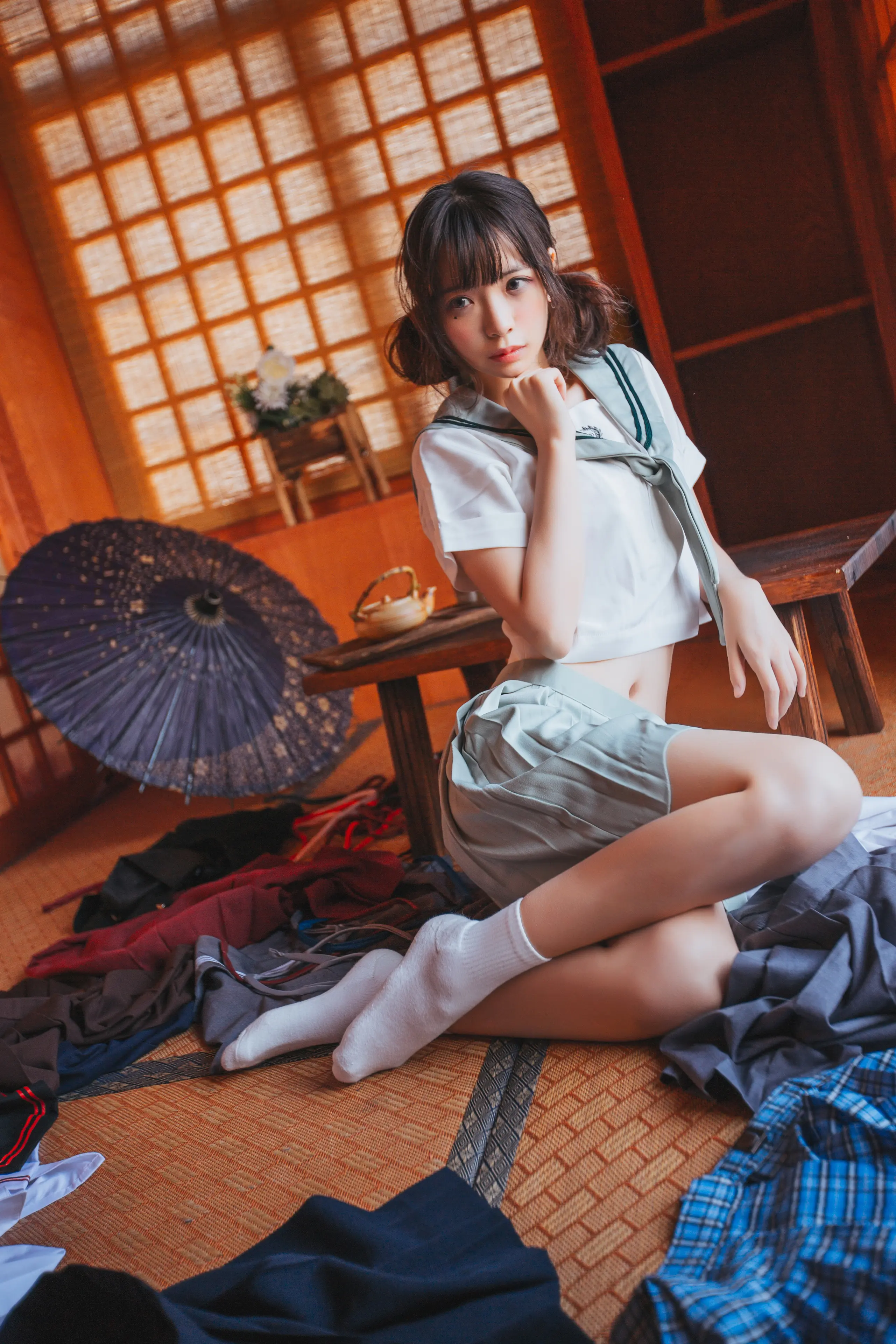 疯猫ss 黑丝JK少女 [42P]