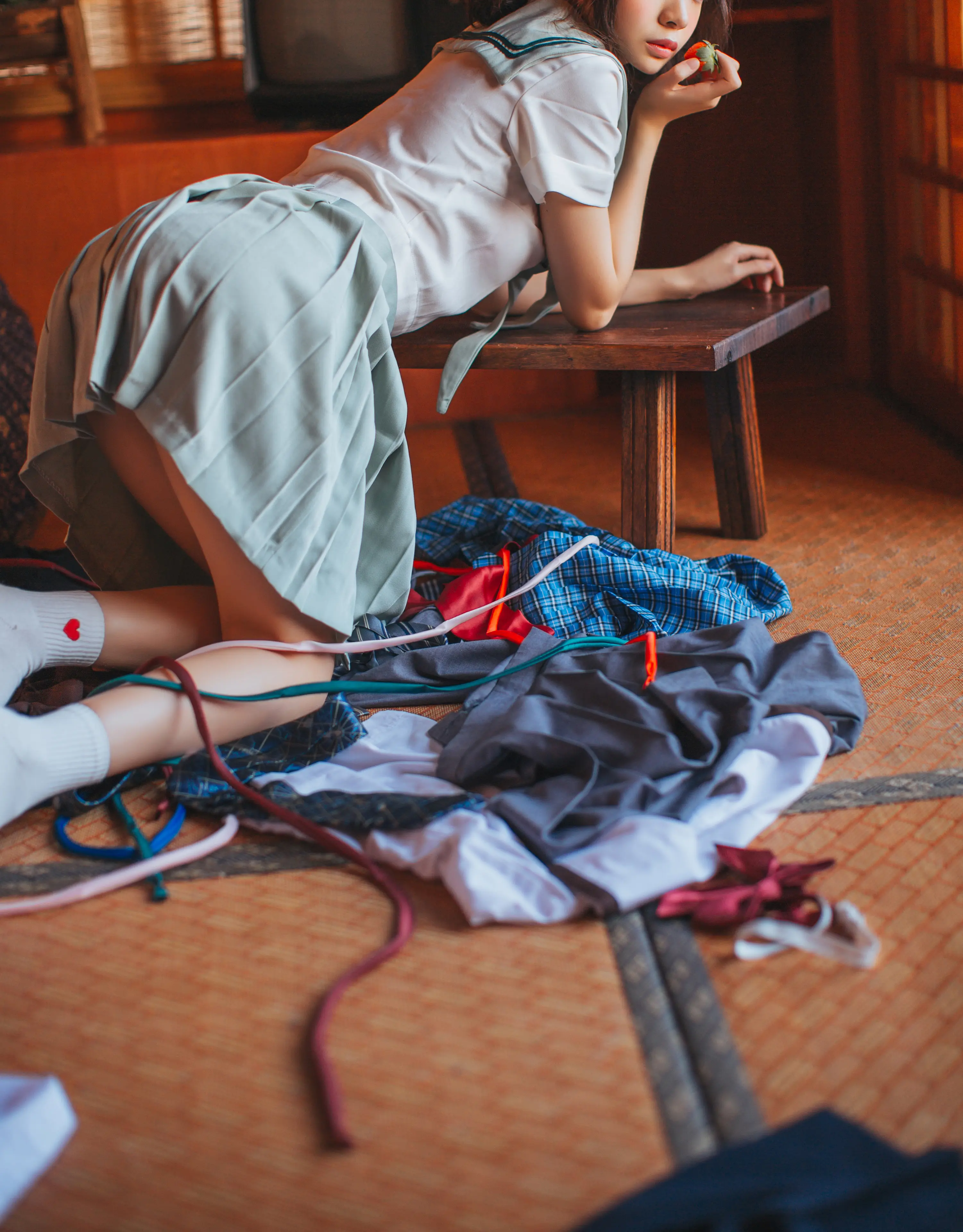 疯猫ss 黑丝JK少女 [42P]