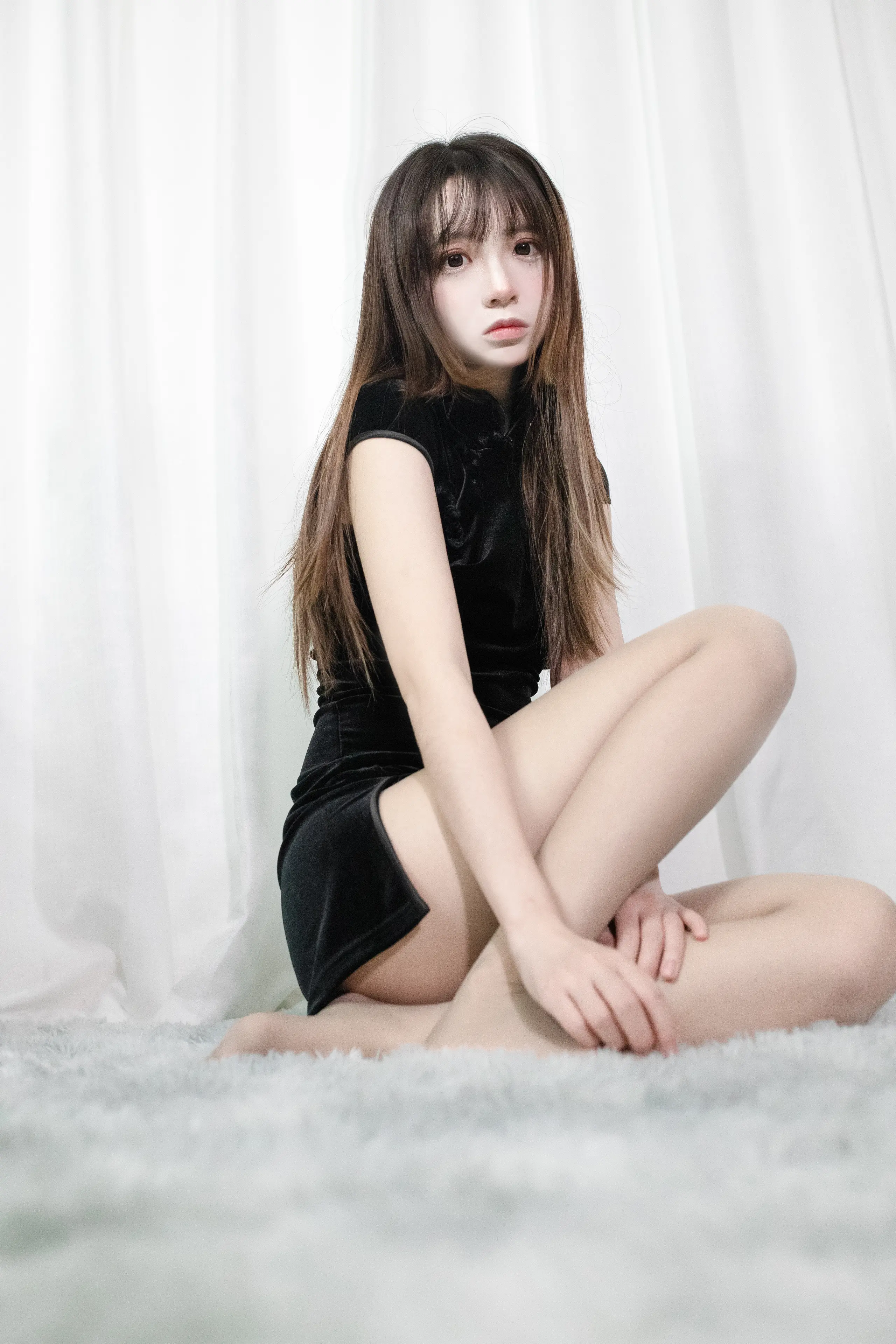 疯猫ss 黑旗袍 [20P]