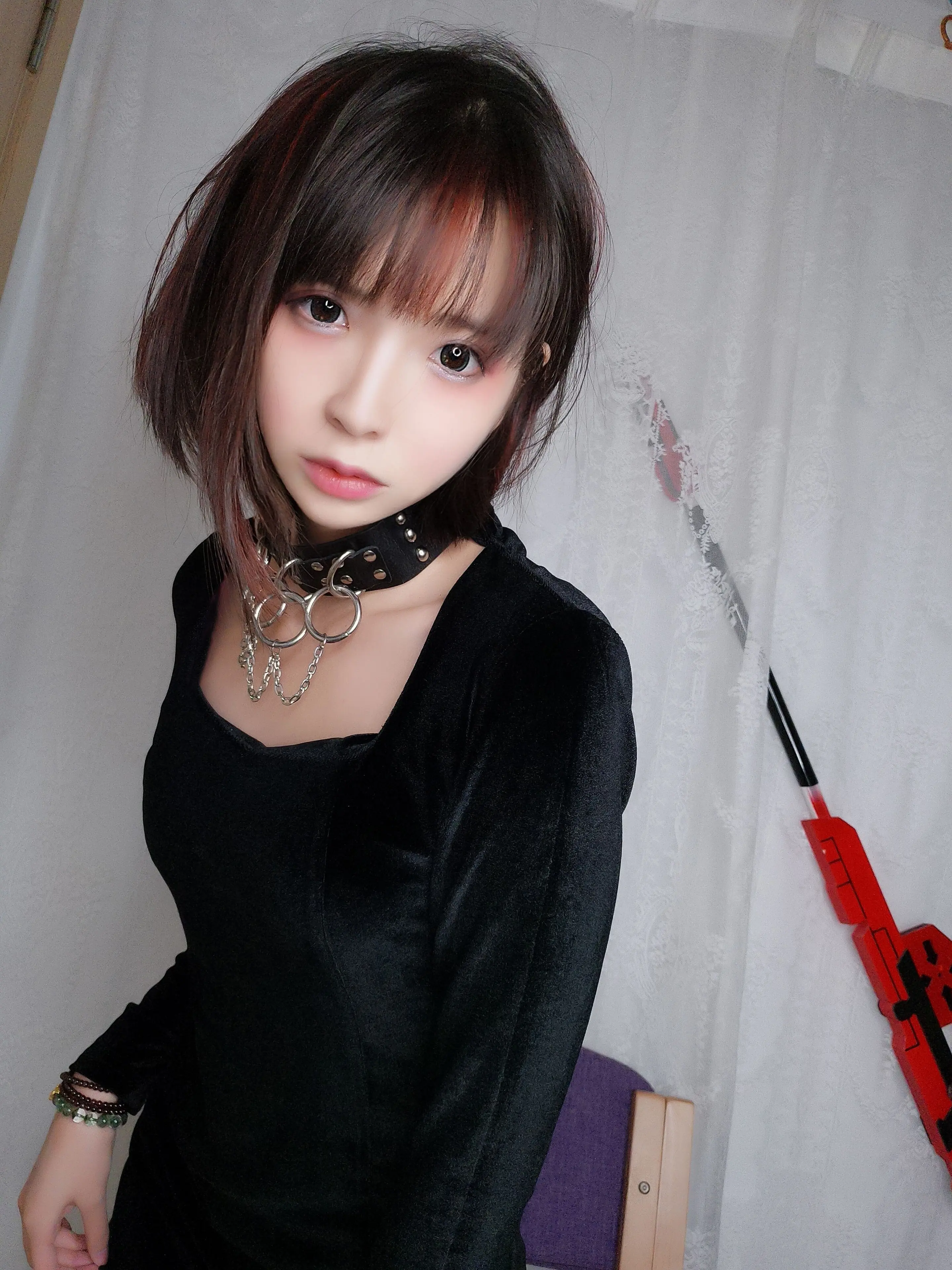 疯猫ss 黑色紧身衣 [15P]