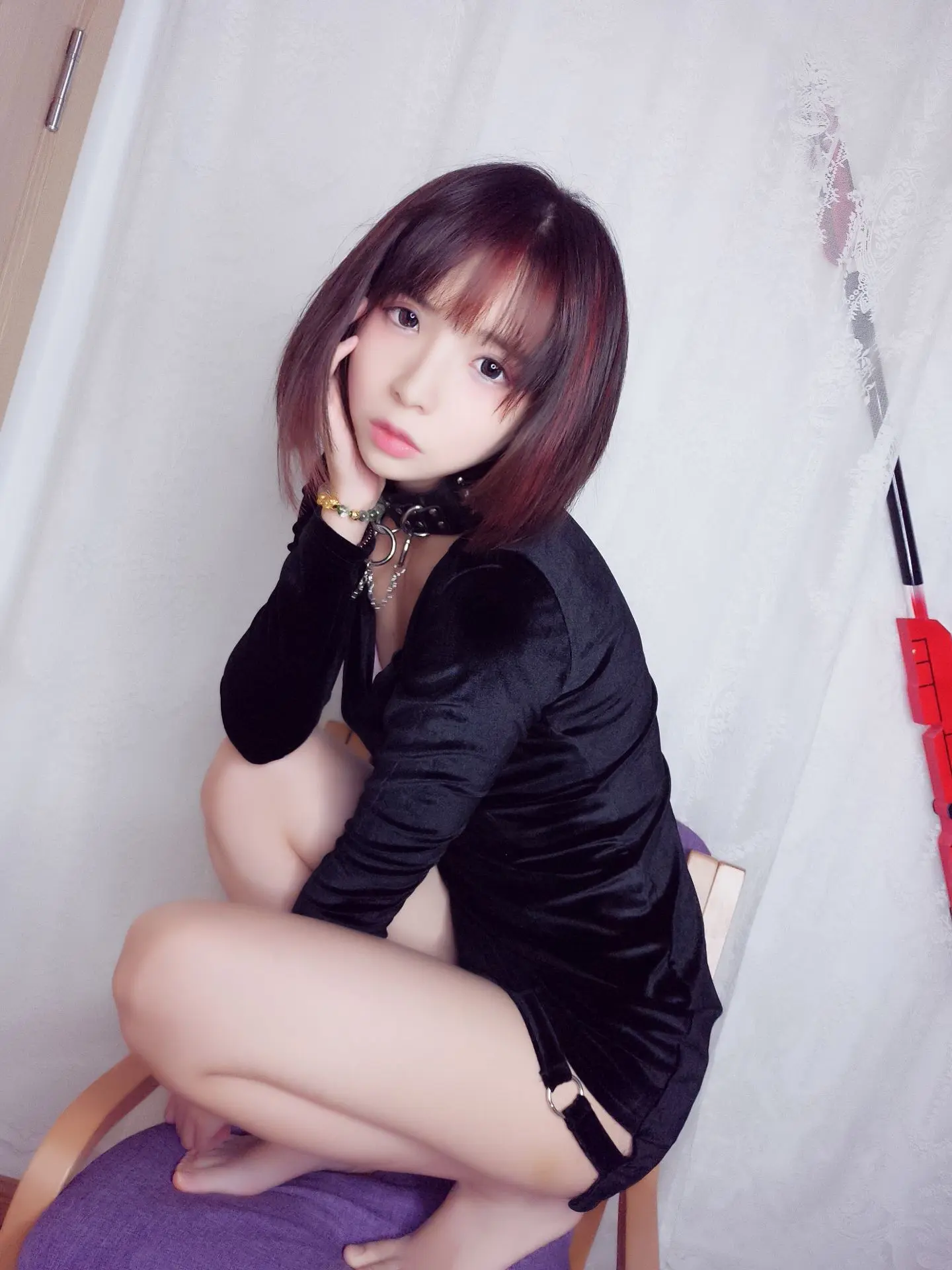 疯猫ss 黑色紧身衣 [15P]