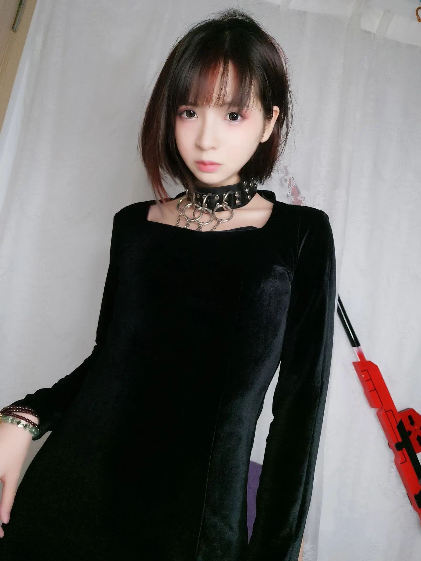 疯猫ss 黑色紧身衣 [15P]