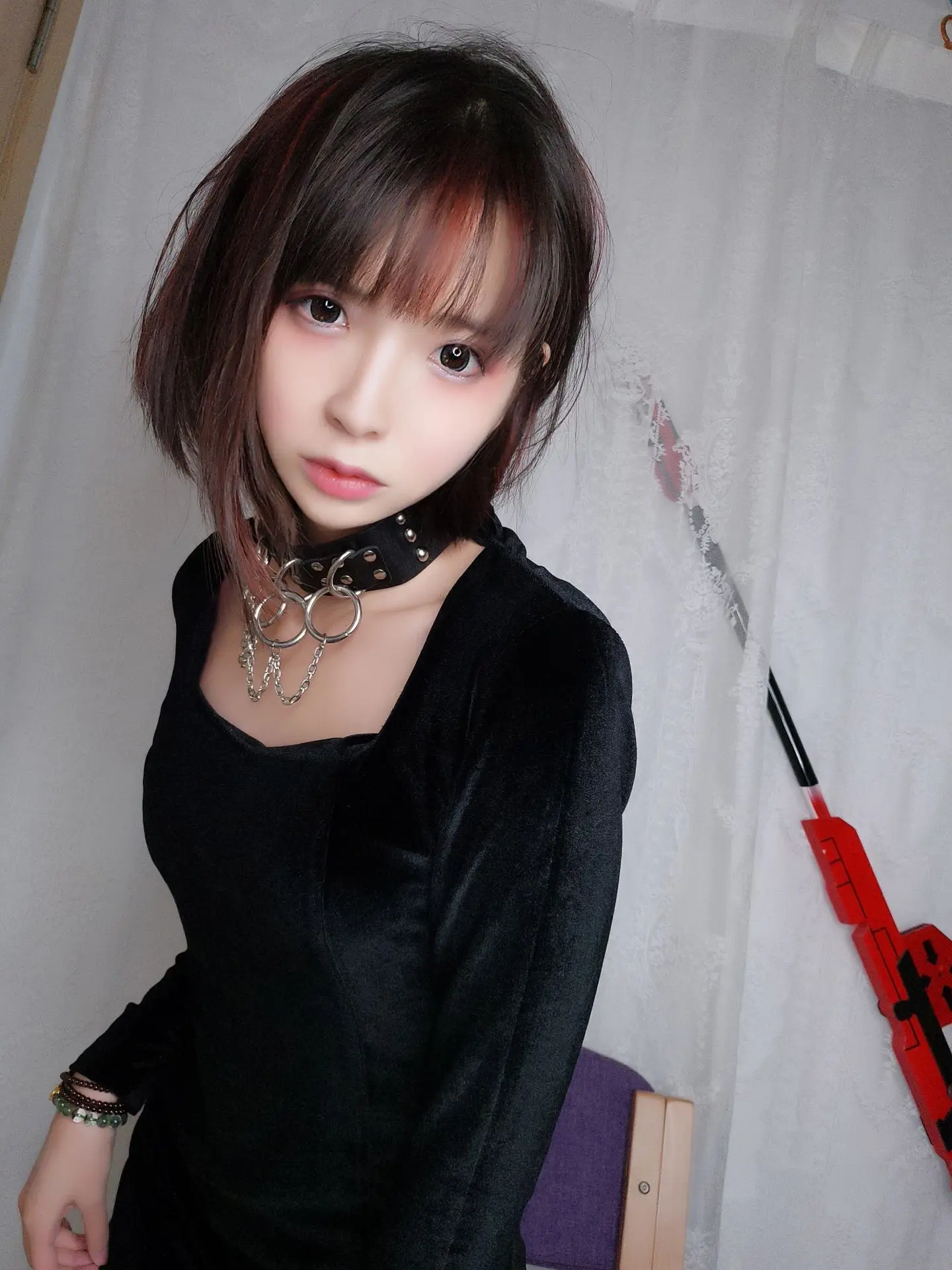 疯猫ss 黑色紧身衣 [15P]