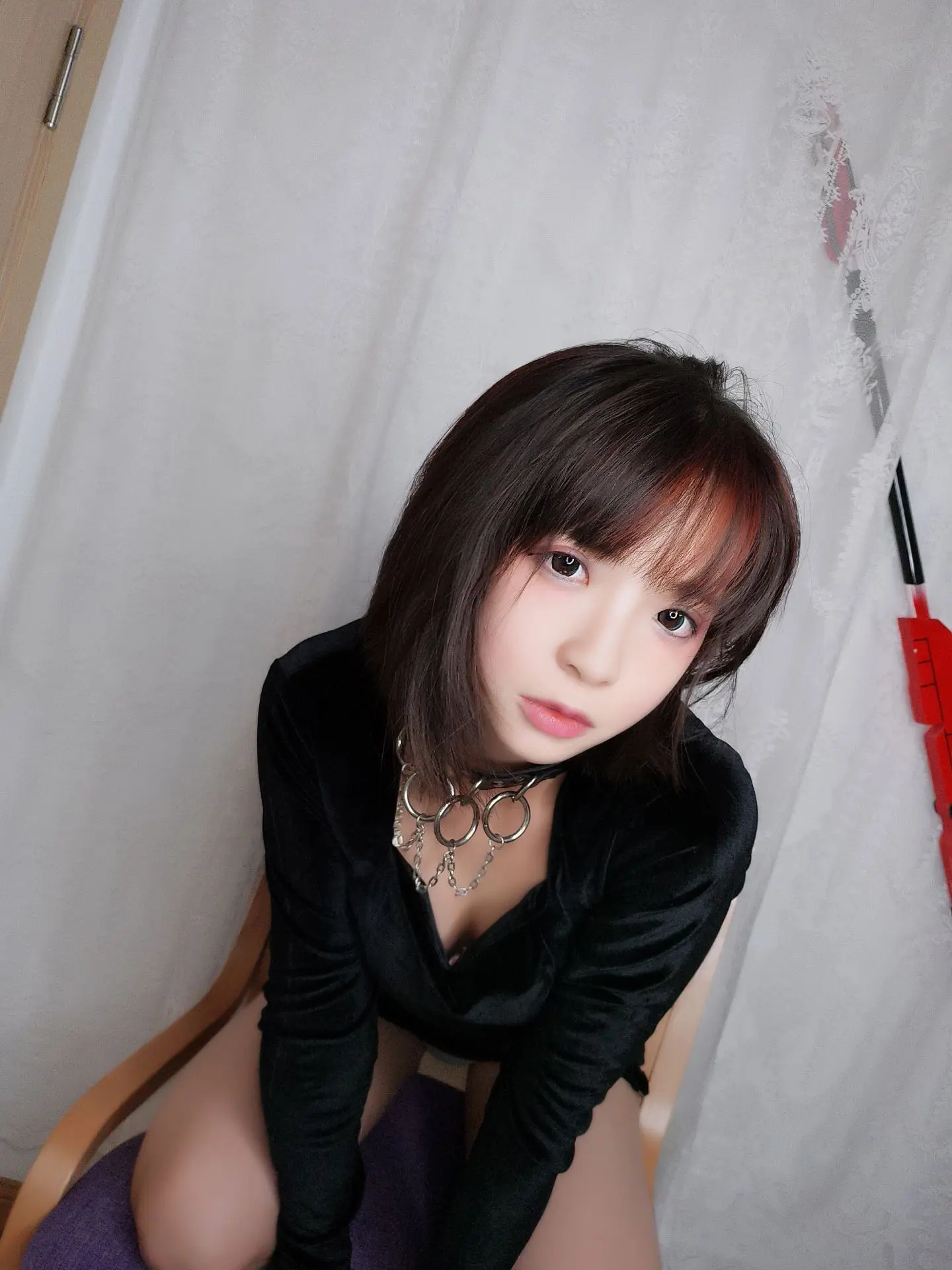 疯猫ss 黑色紧身衣 [15P]