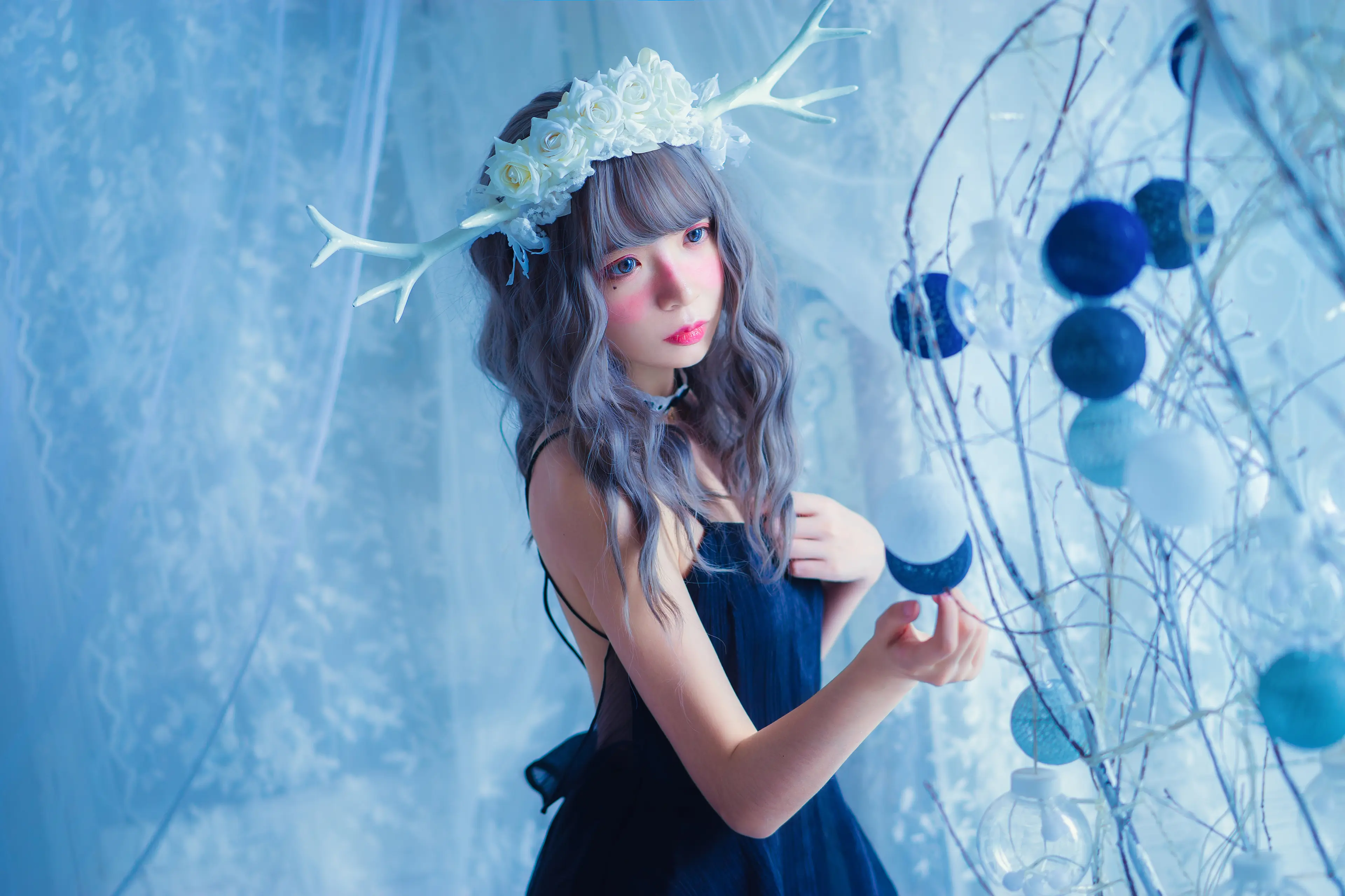 疯猫ss 黑裙网袜 [25P]