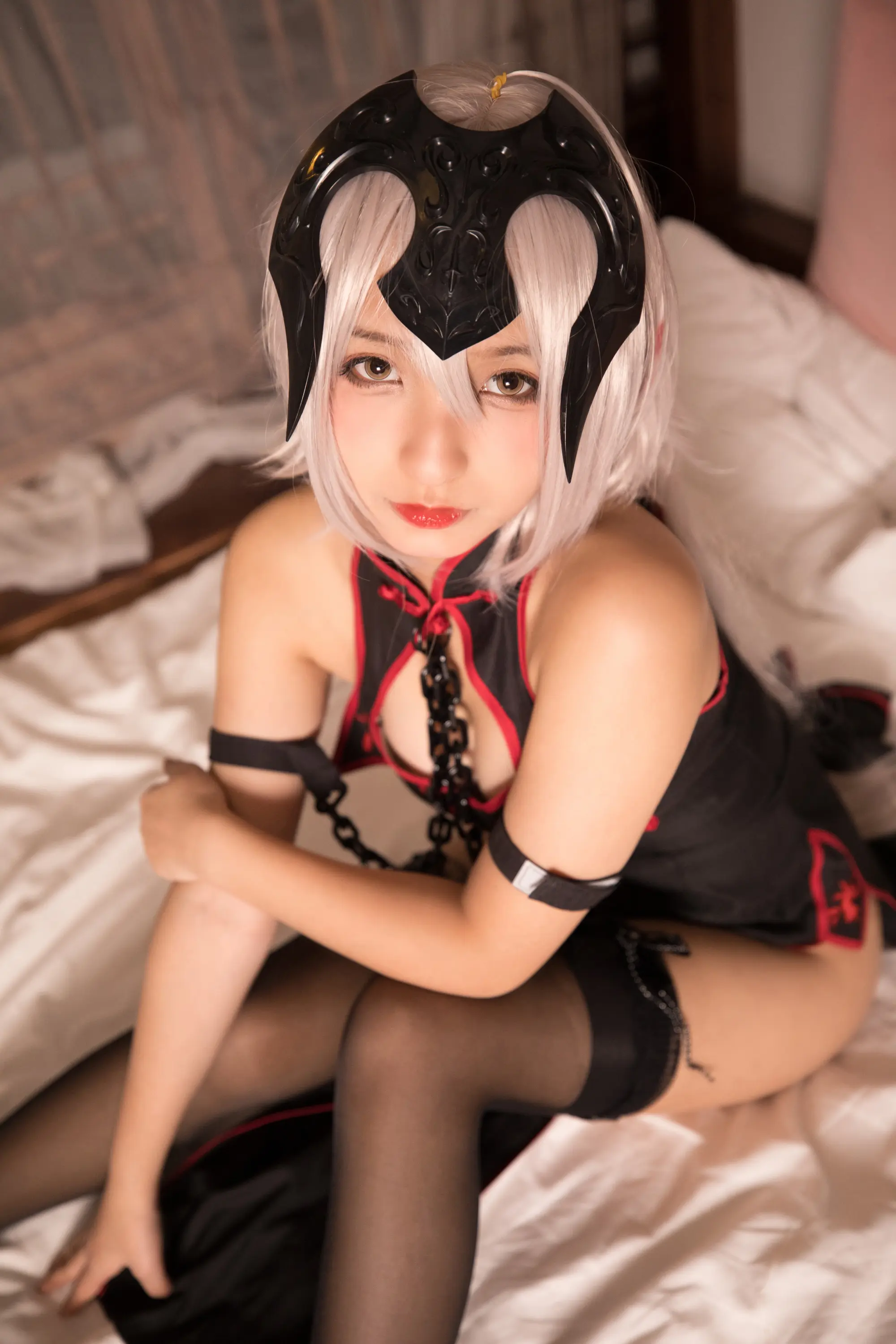 神楽坂真冬 旗袍黑贞 [150P]