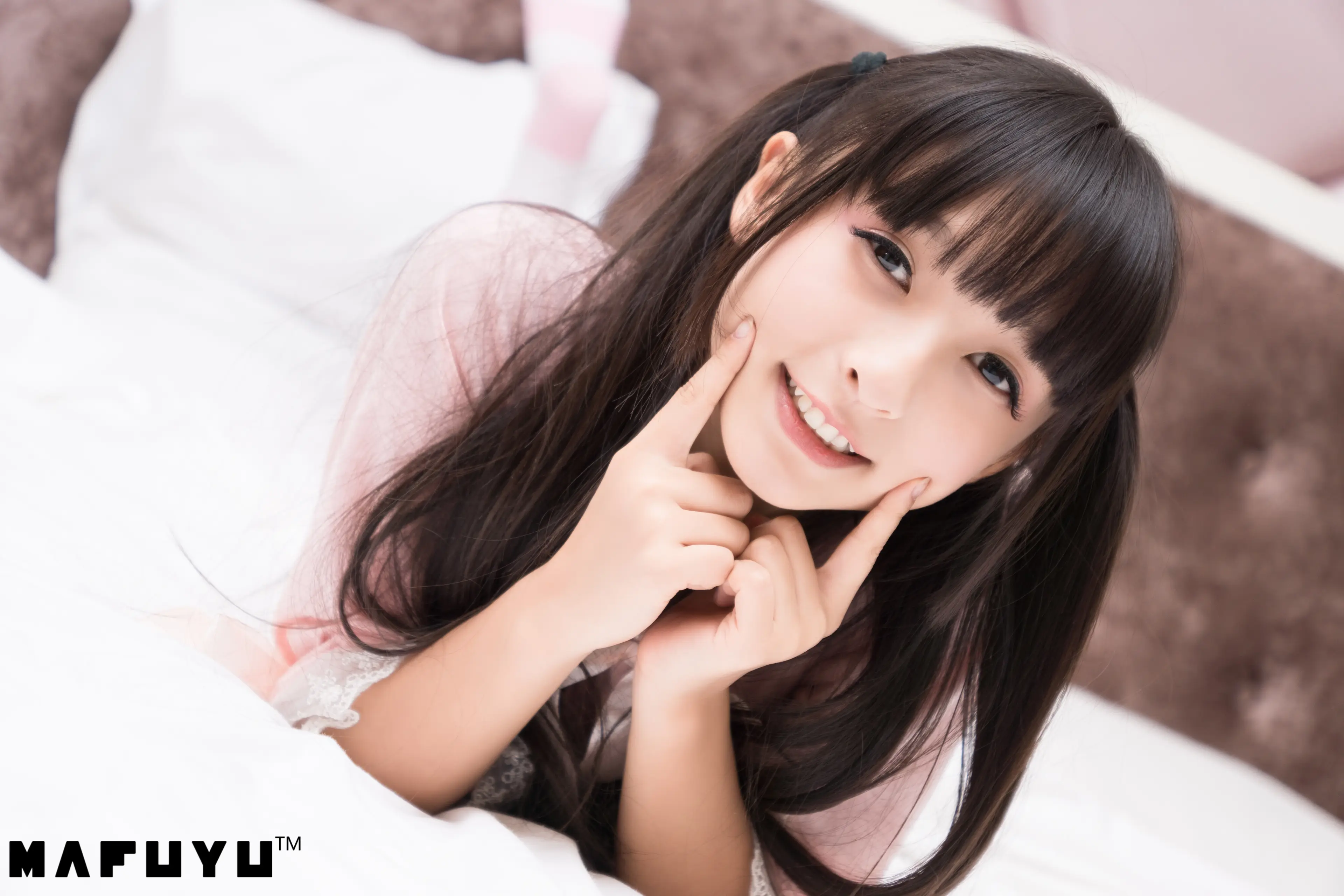 神楽坂真冬 粉白条纹系列 [106P]