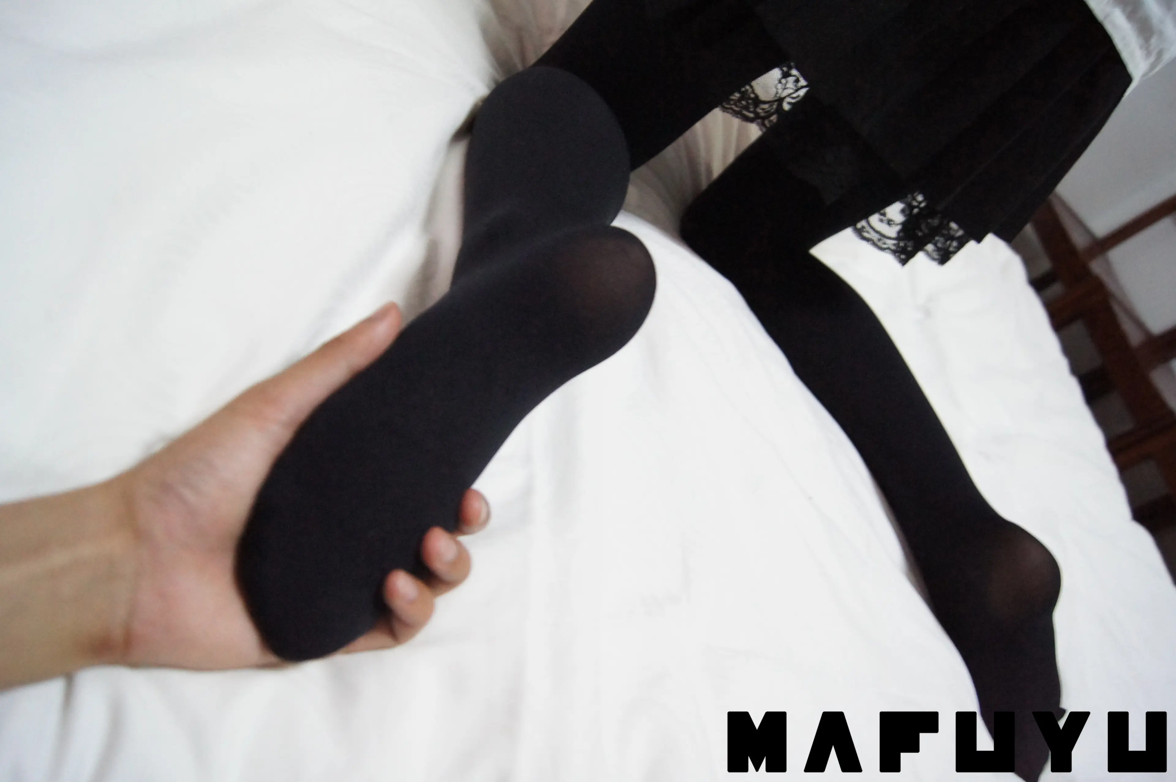 神楽坂真冬 黑丝衬衫 [88P]