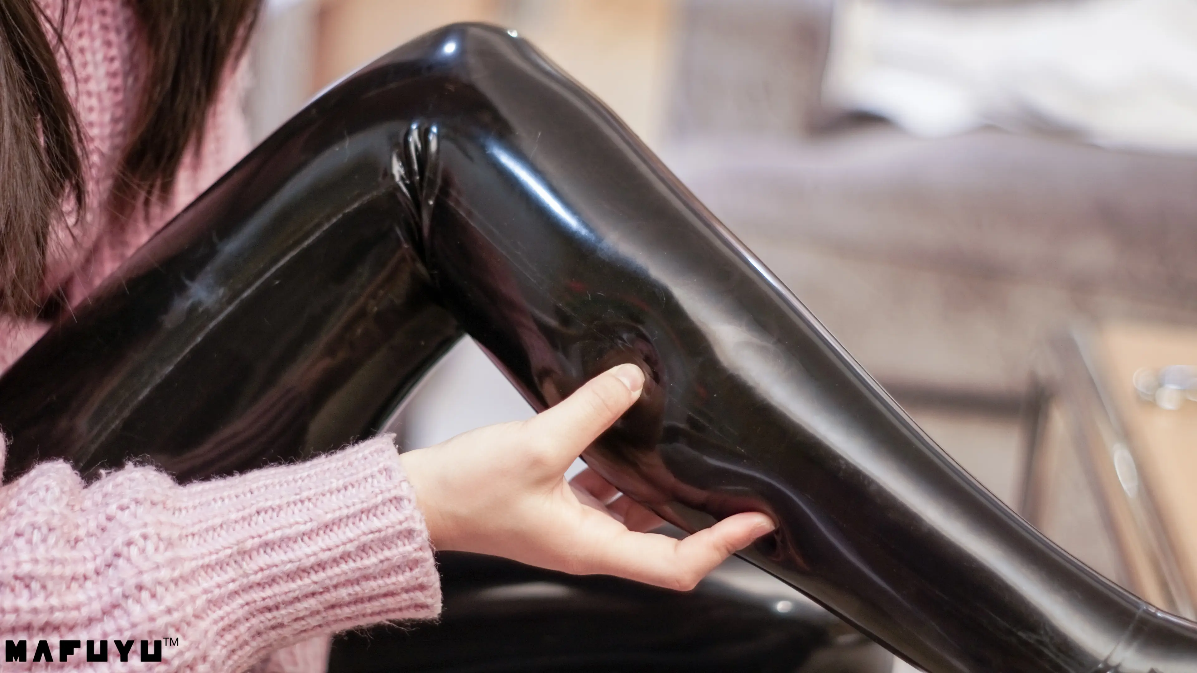 神楽坂真冬 黑色皮裤系列 [169P]