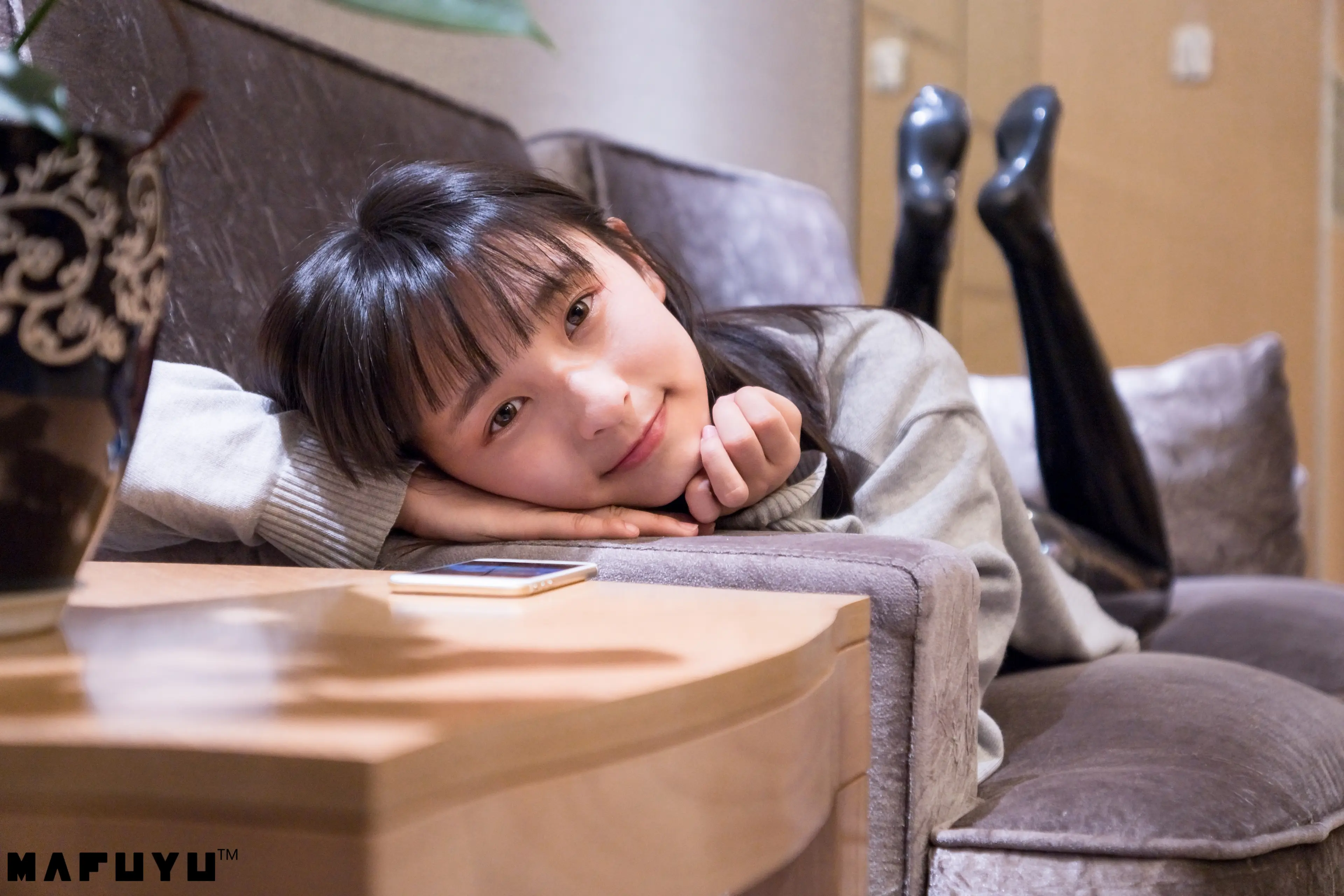 神楽坂真冬 黑色皮裤系列 [169P]